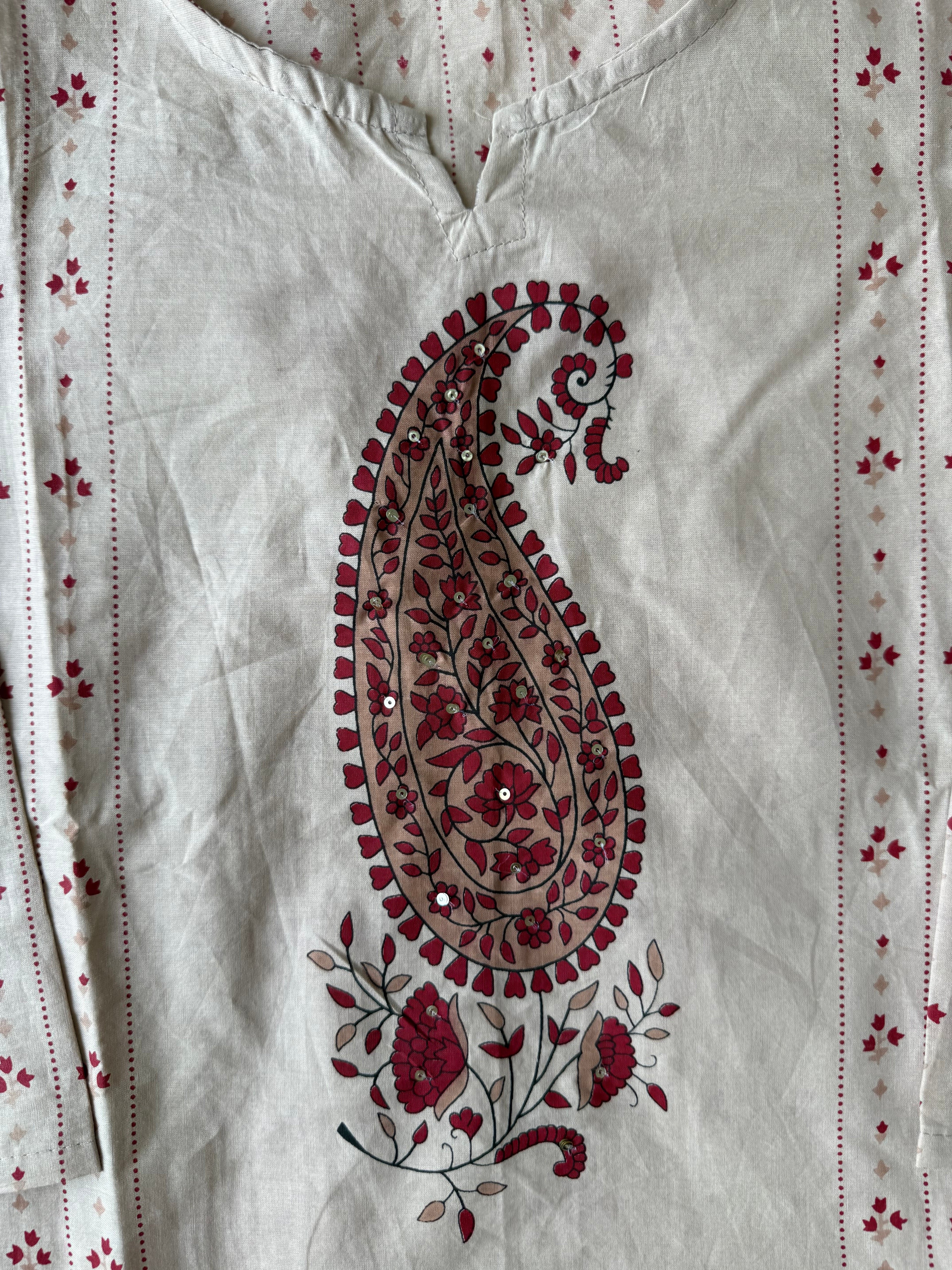 Budget Friendly Kurti Pant Dupatta Set