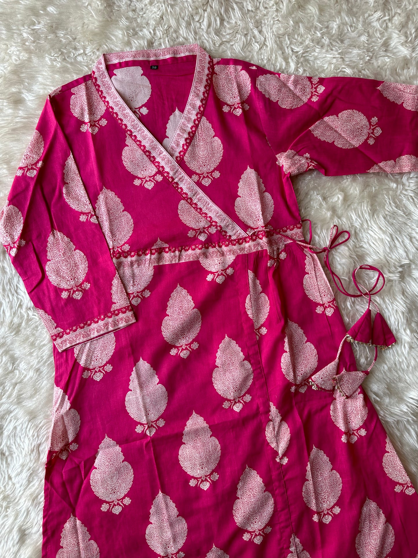Pure Mul Cotton Kurti Pant Set
