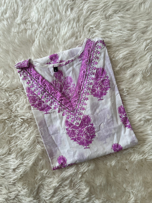 Pure Cotton Kurti