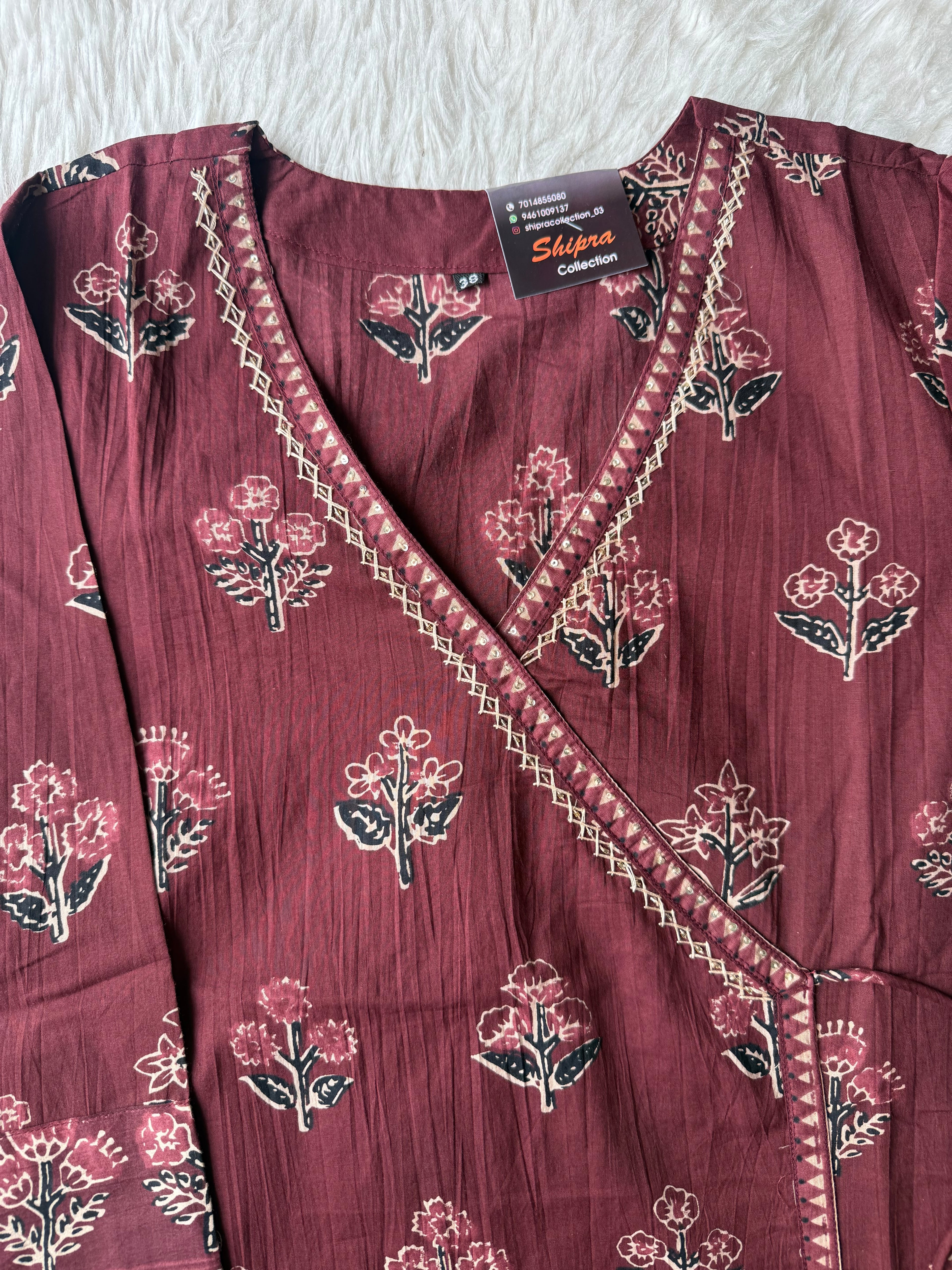 Premium Cotton Kurti Pant Dupatta Set