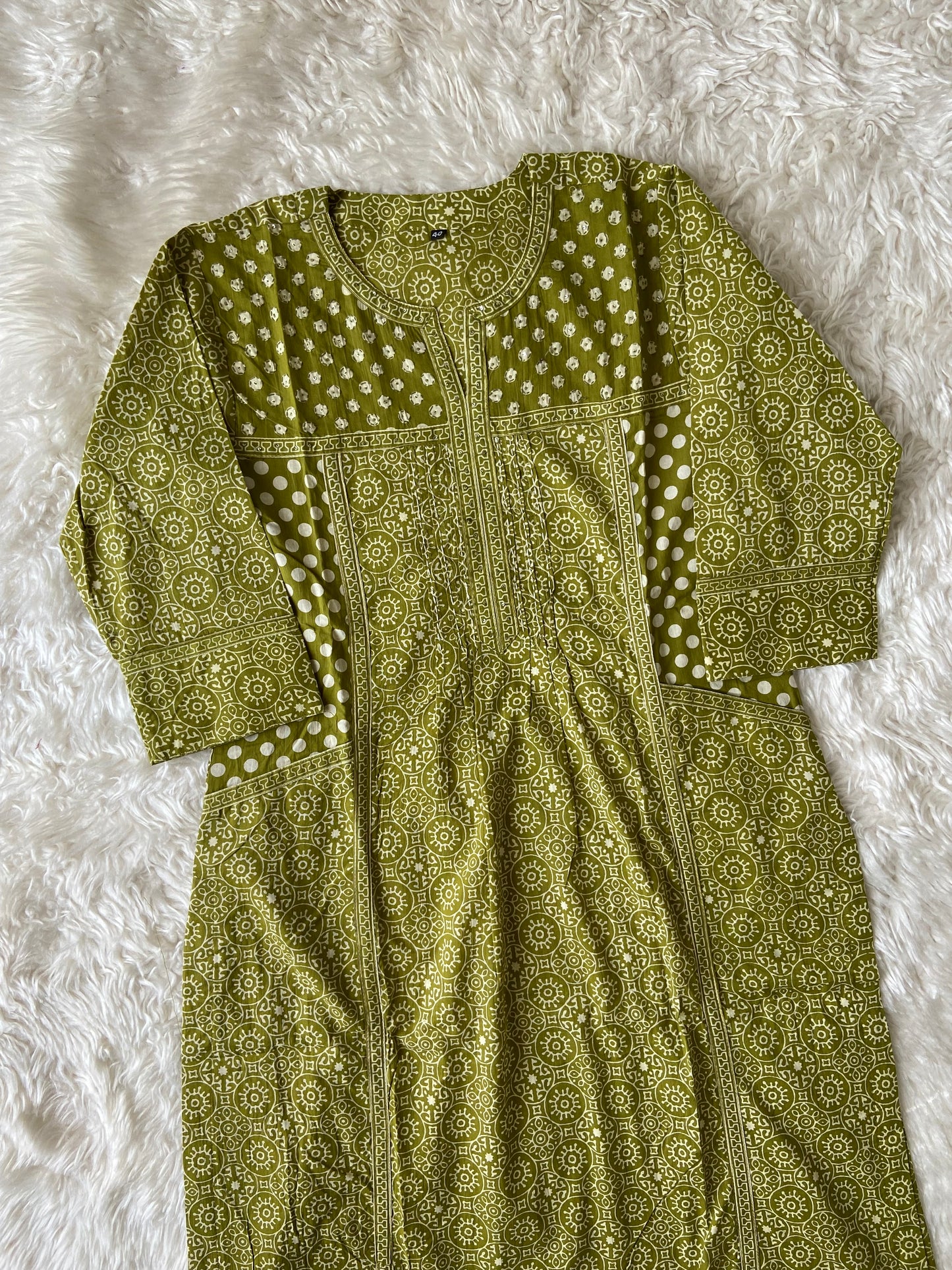 Premium Cotton Kurti Pant Dupatta Set