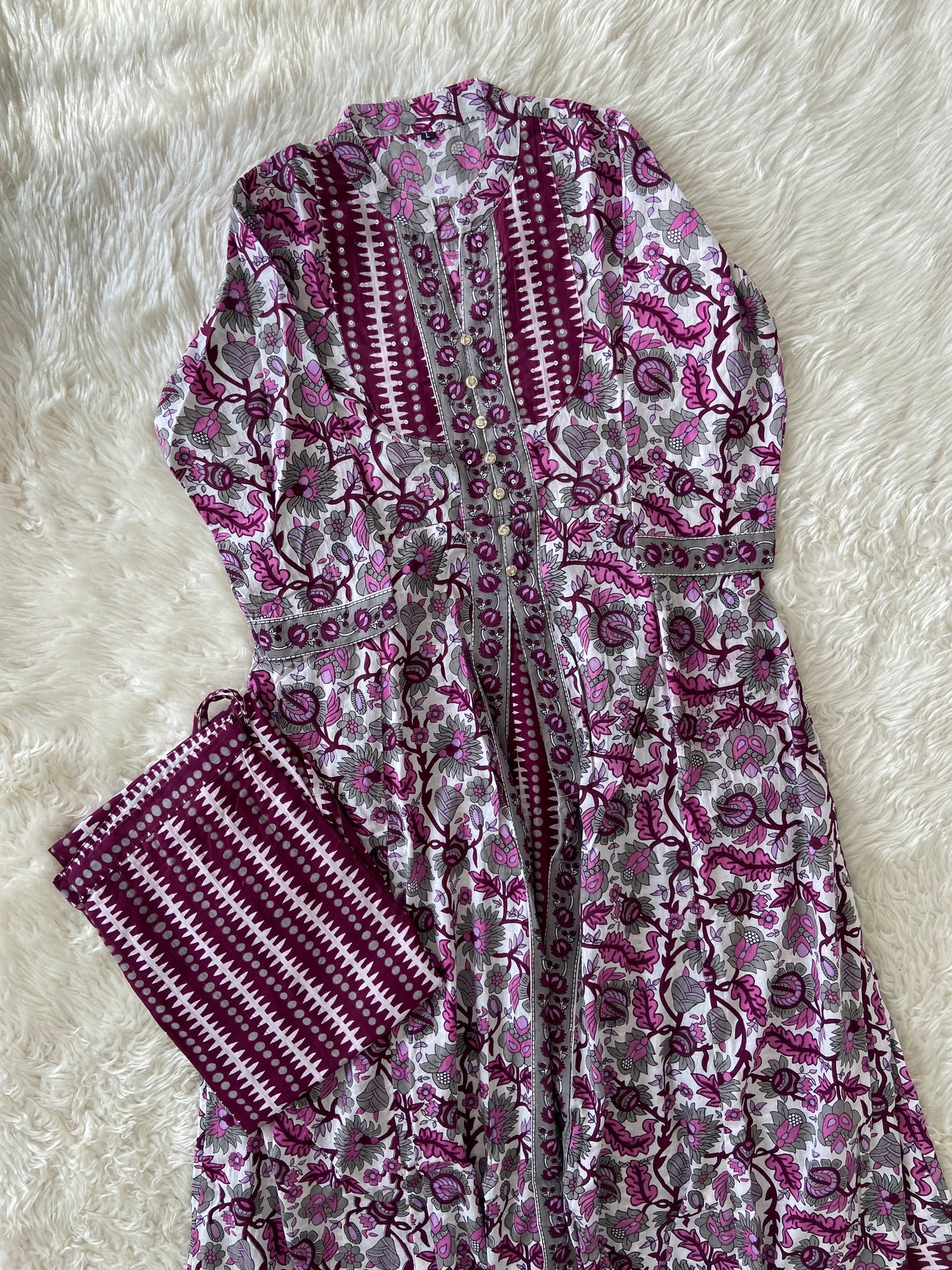 Cotton Kurti Pant Set