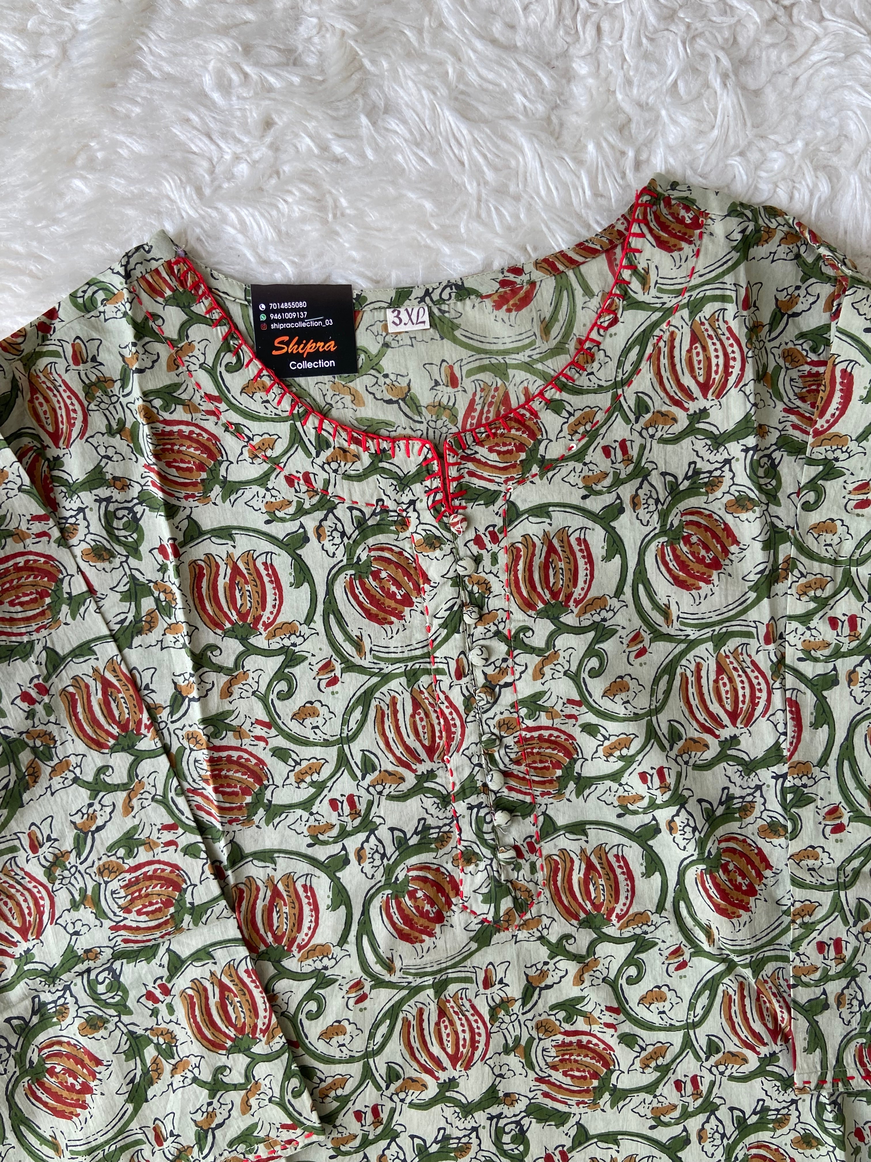 Premium Cotton Kurti