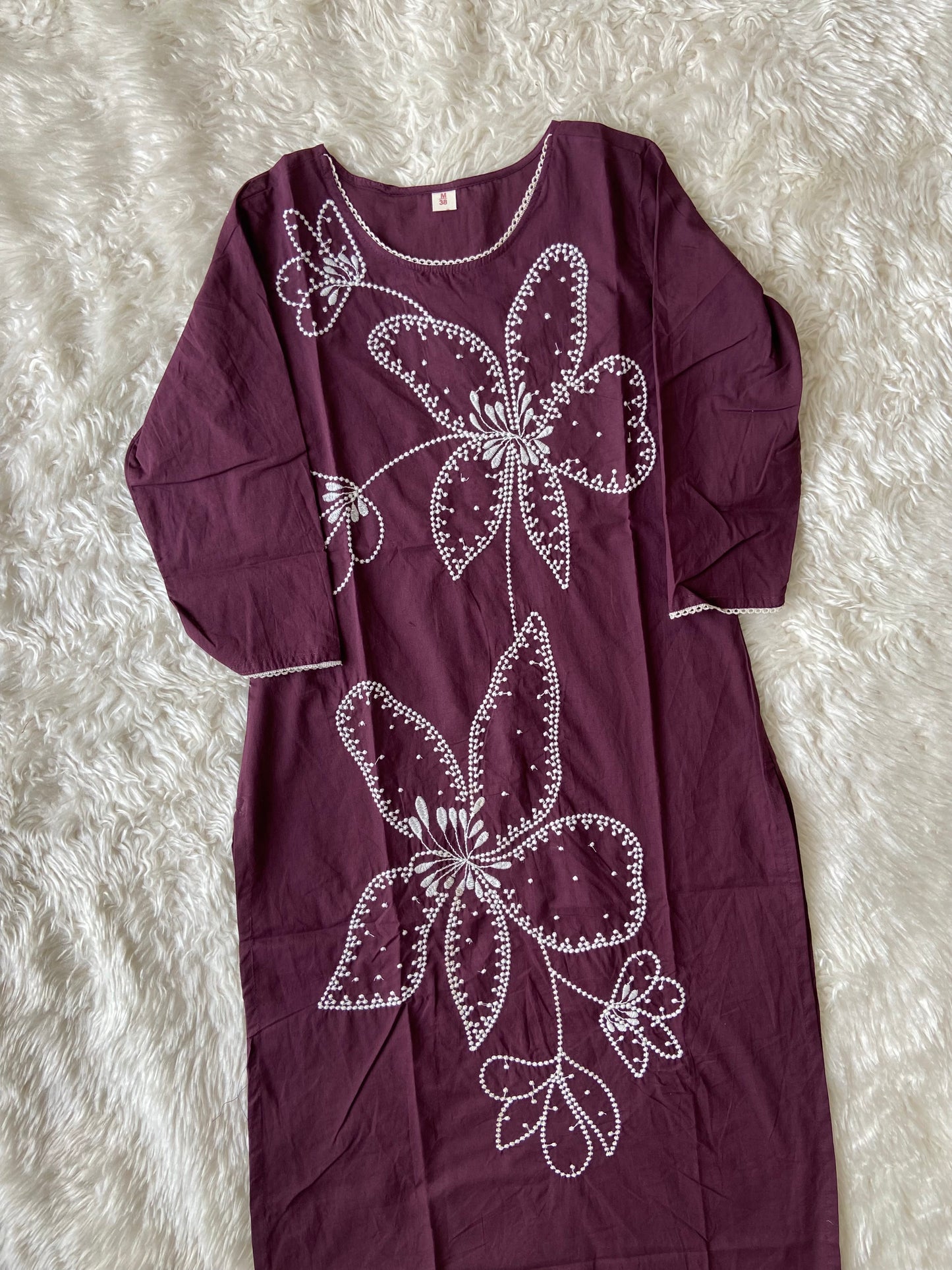 Hit selling 🛍️ Pure Cotton Kurti Pant Dupatta Set