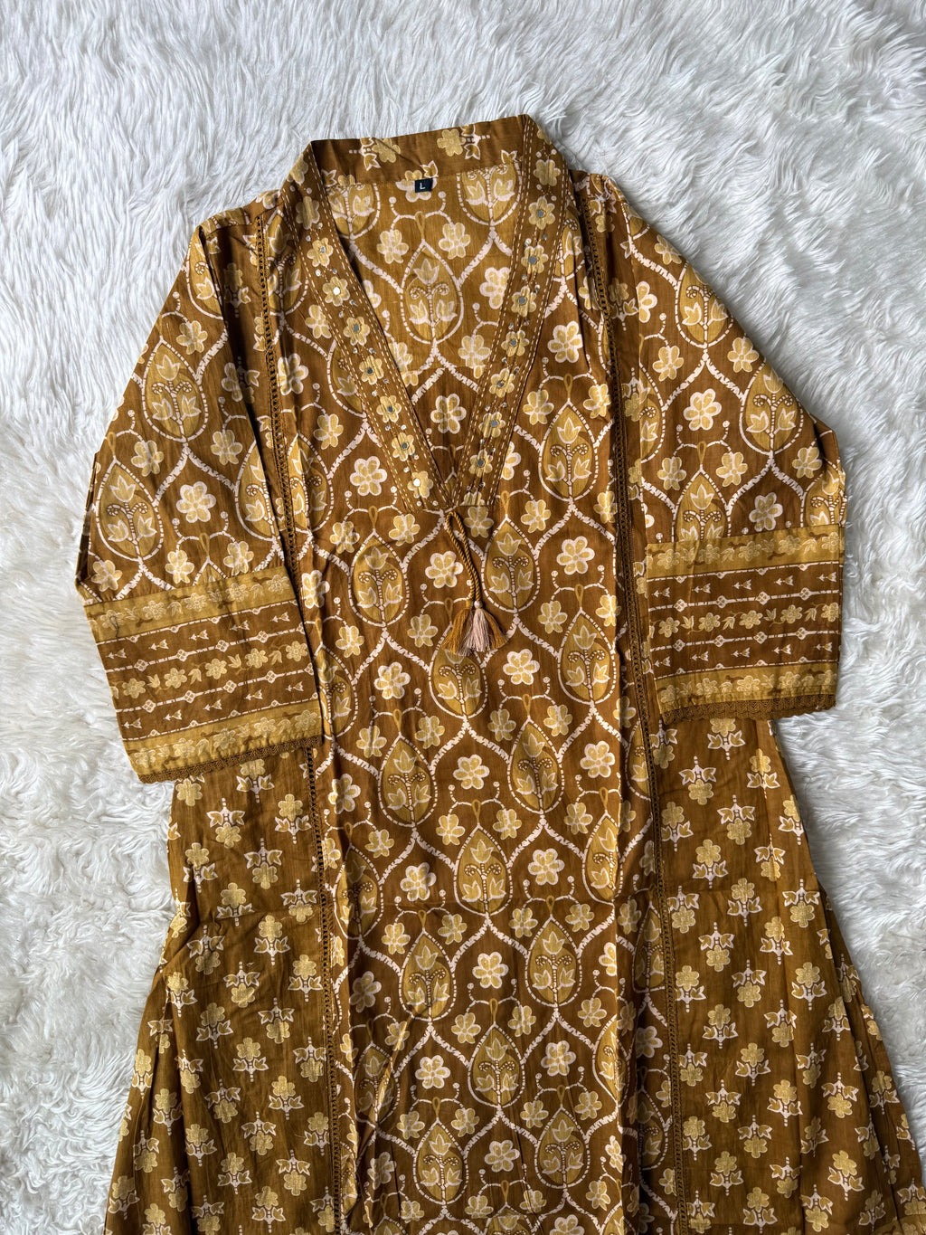 Budget Friendly Kurti Pant Dupatta Set