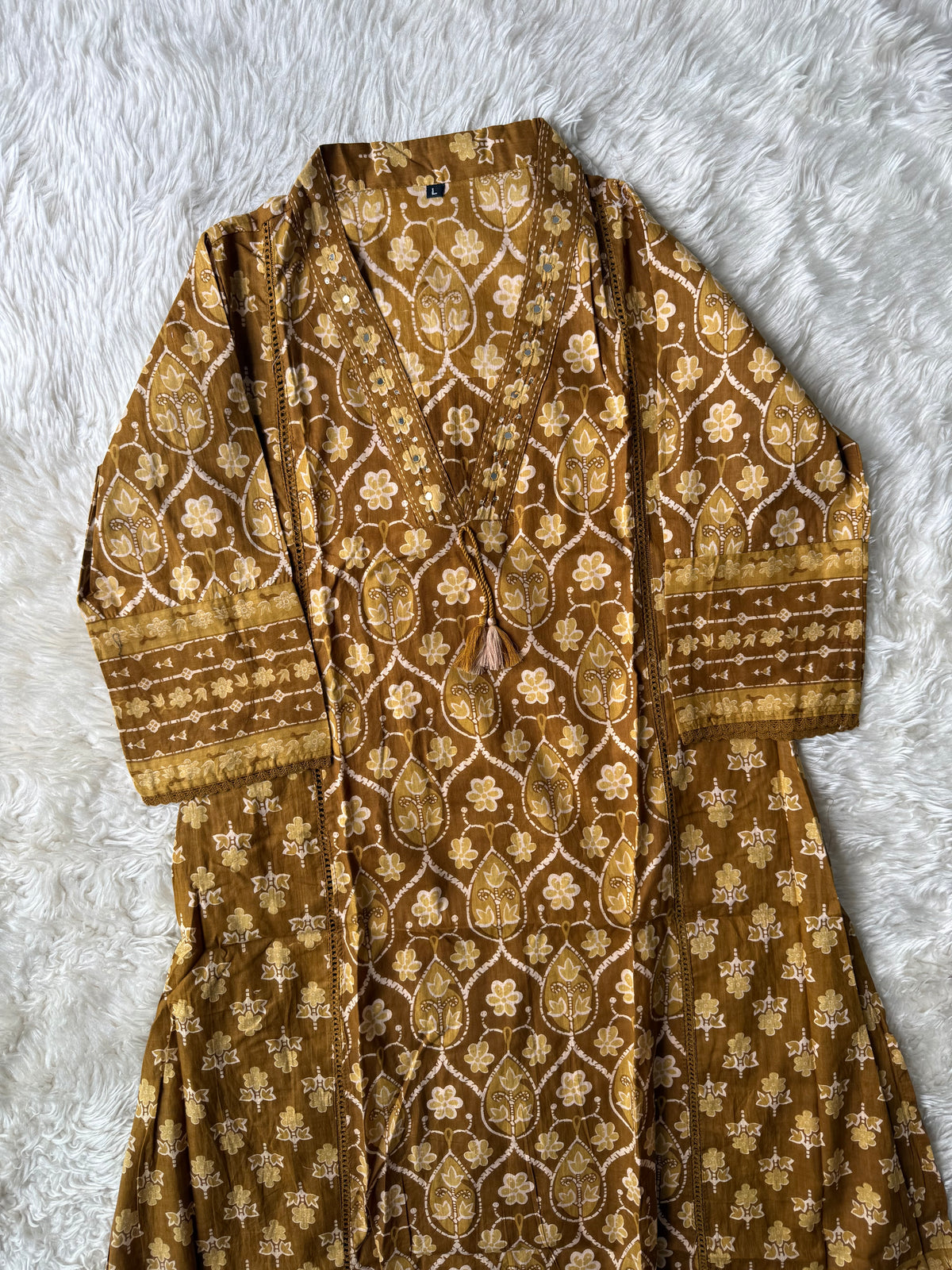 Budget Friendly Kurti Pant Dupatta Set