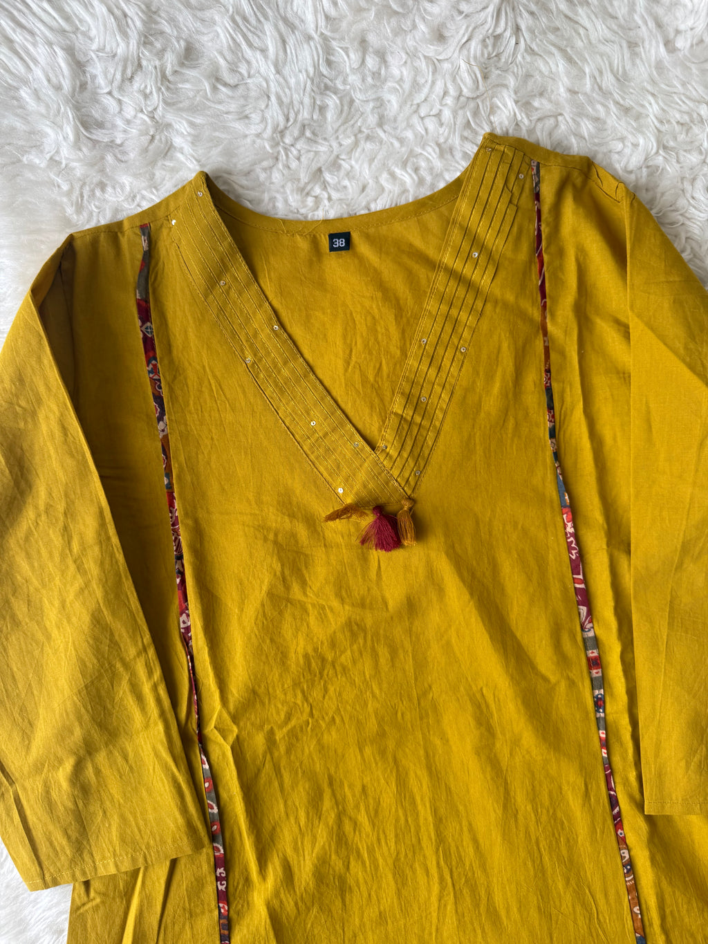 Pure Cotton Aline Kurti Plazo Dupatta Set