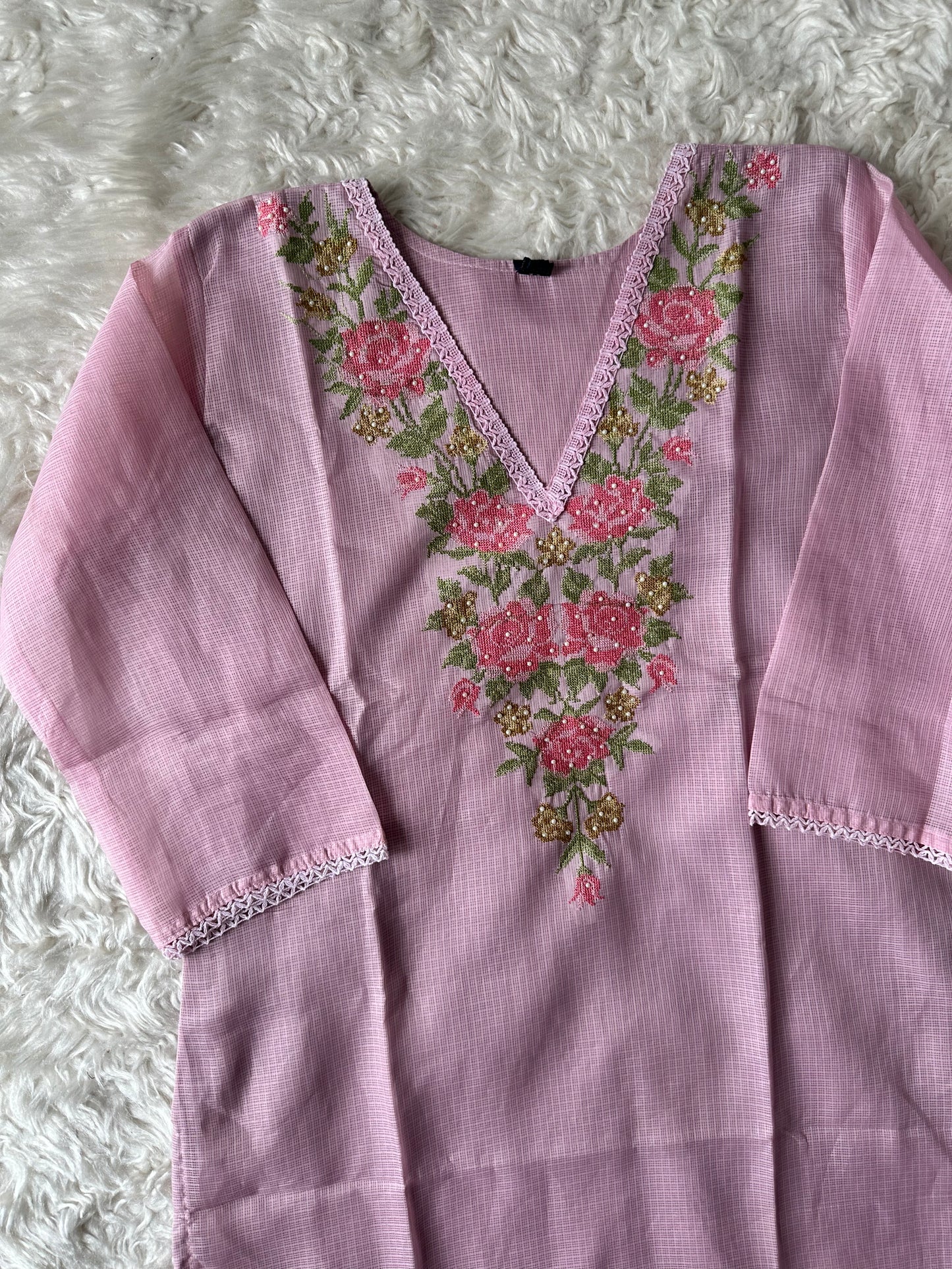 Doriya Kurti Pant Dupatta Set