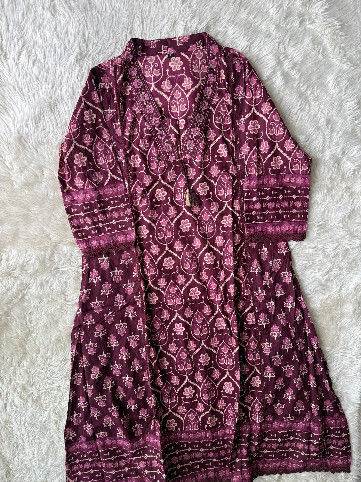 Budget Friendly Kurti Pant Dupatta Set