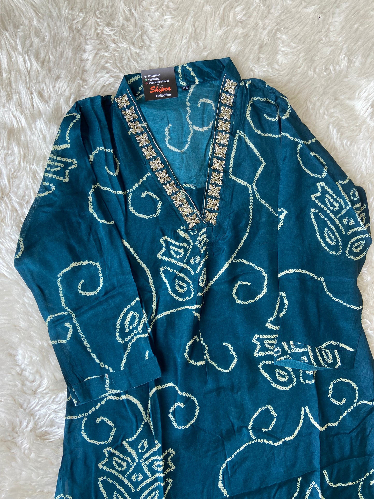 Premium Soft Muslin Silk kurti