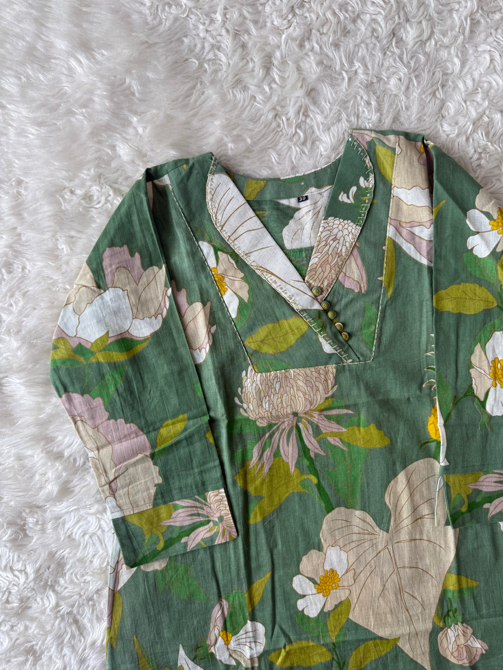 Soft Khadi Cotton Co-ord Set