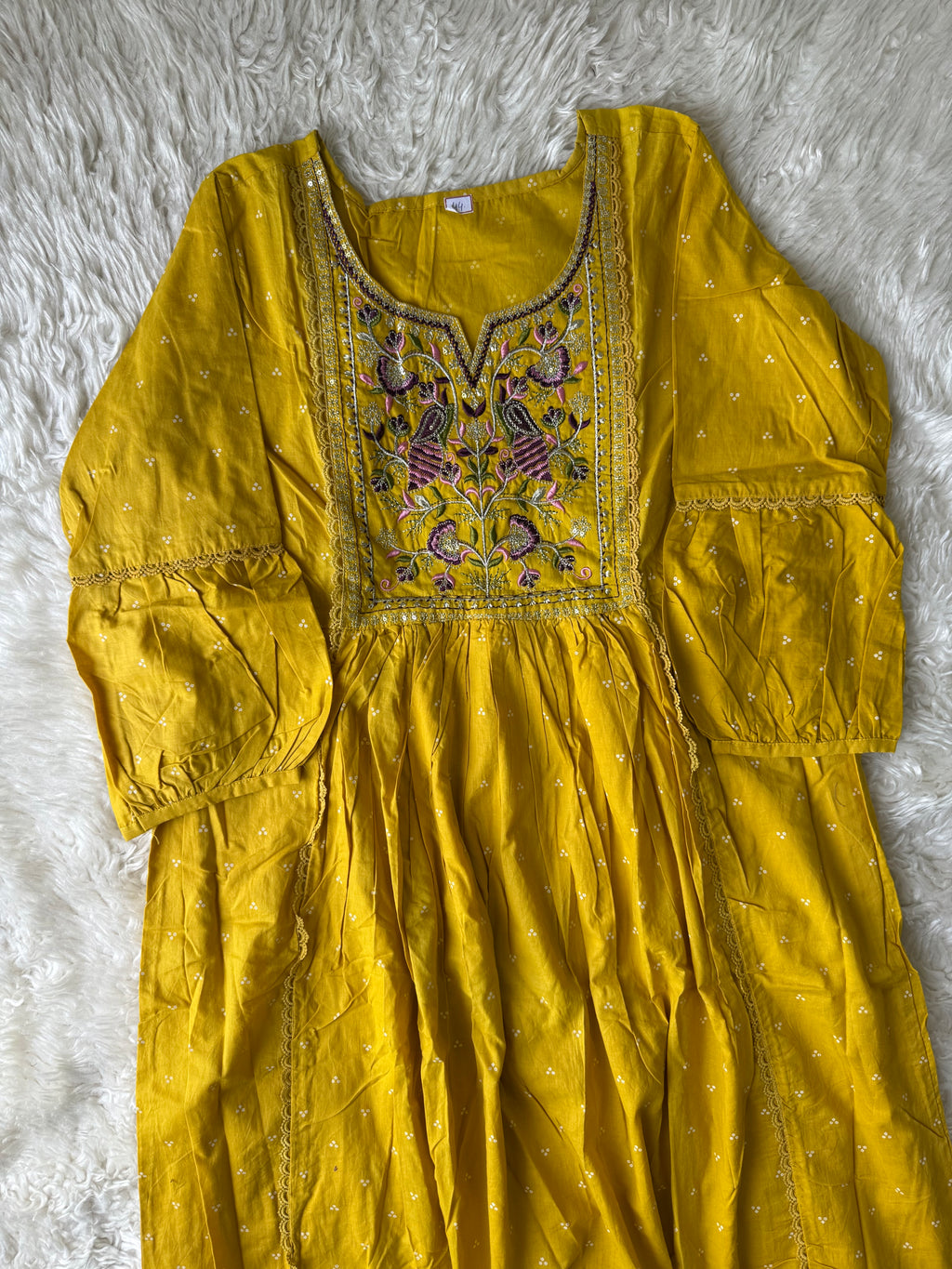 Cotton Kurti Pant Set