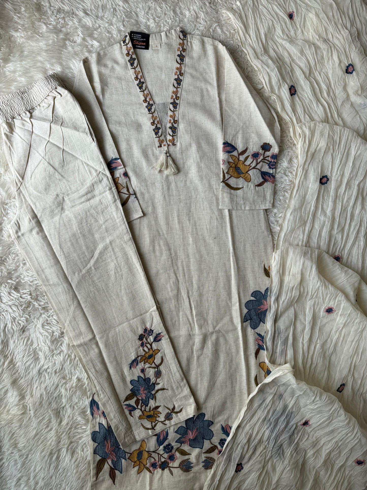 Khadi Cotton Thread Work Set