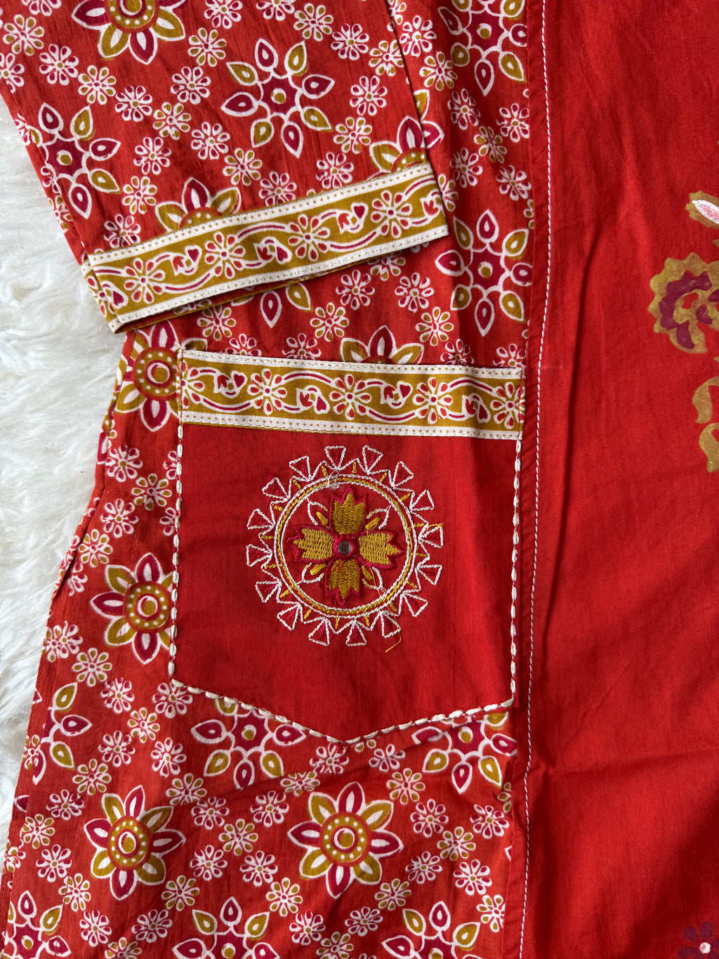 Premium Cotton Kurti Pant Dupatta Set