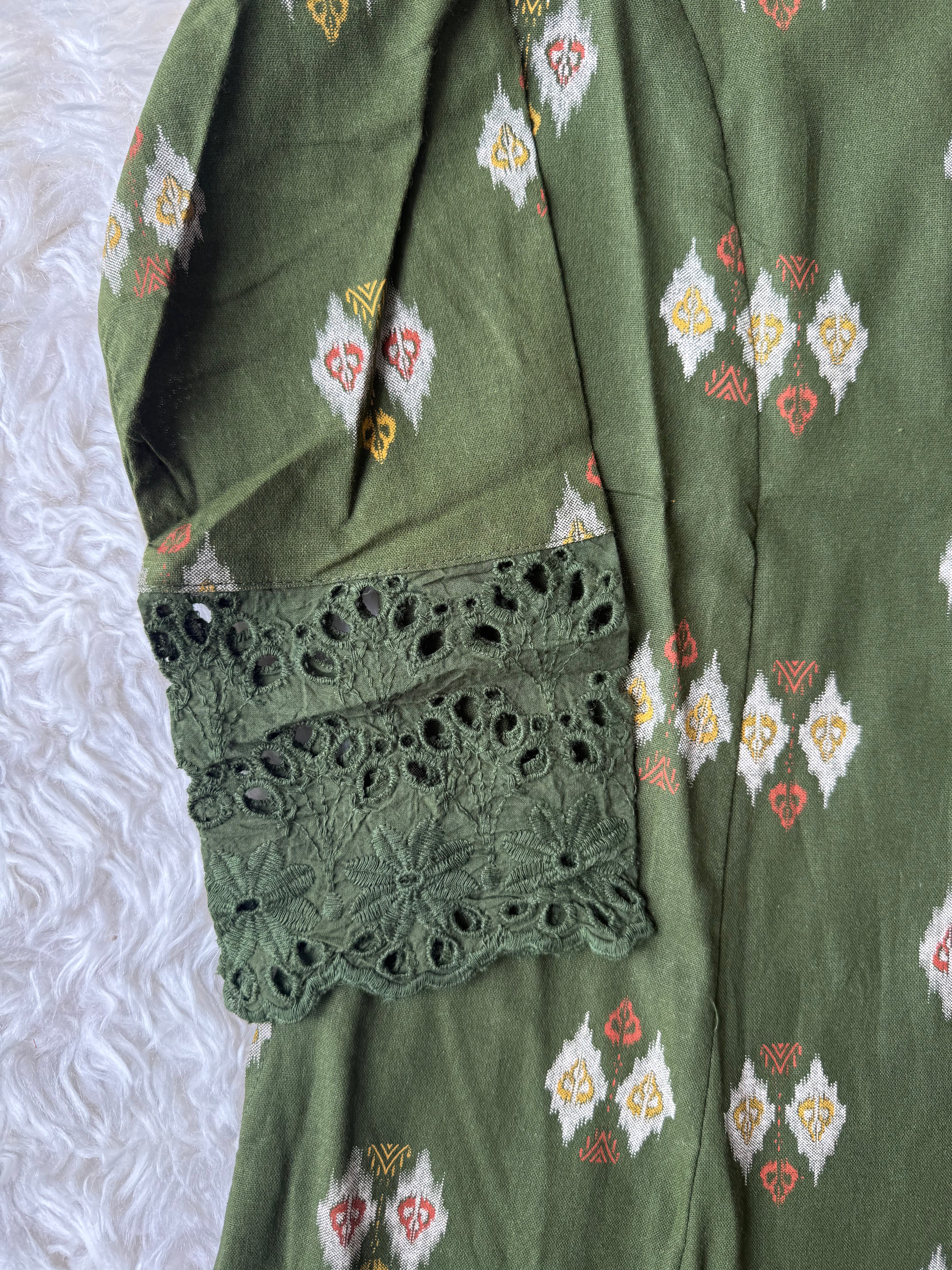 Khadi Cotton Aline kurti