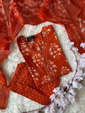 Budget Friendly Kurti Pant Dupatta Set