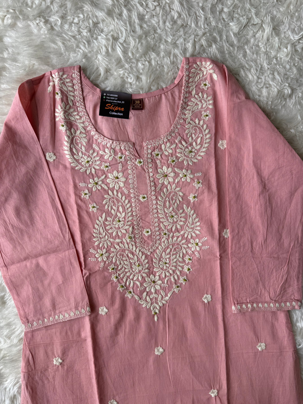Premium Cotton Kurti Pant Dupatta Set