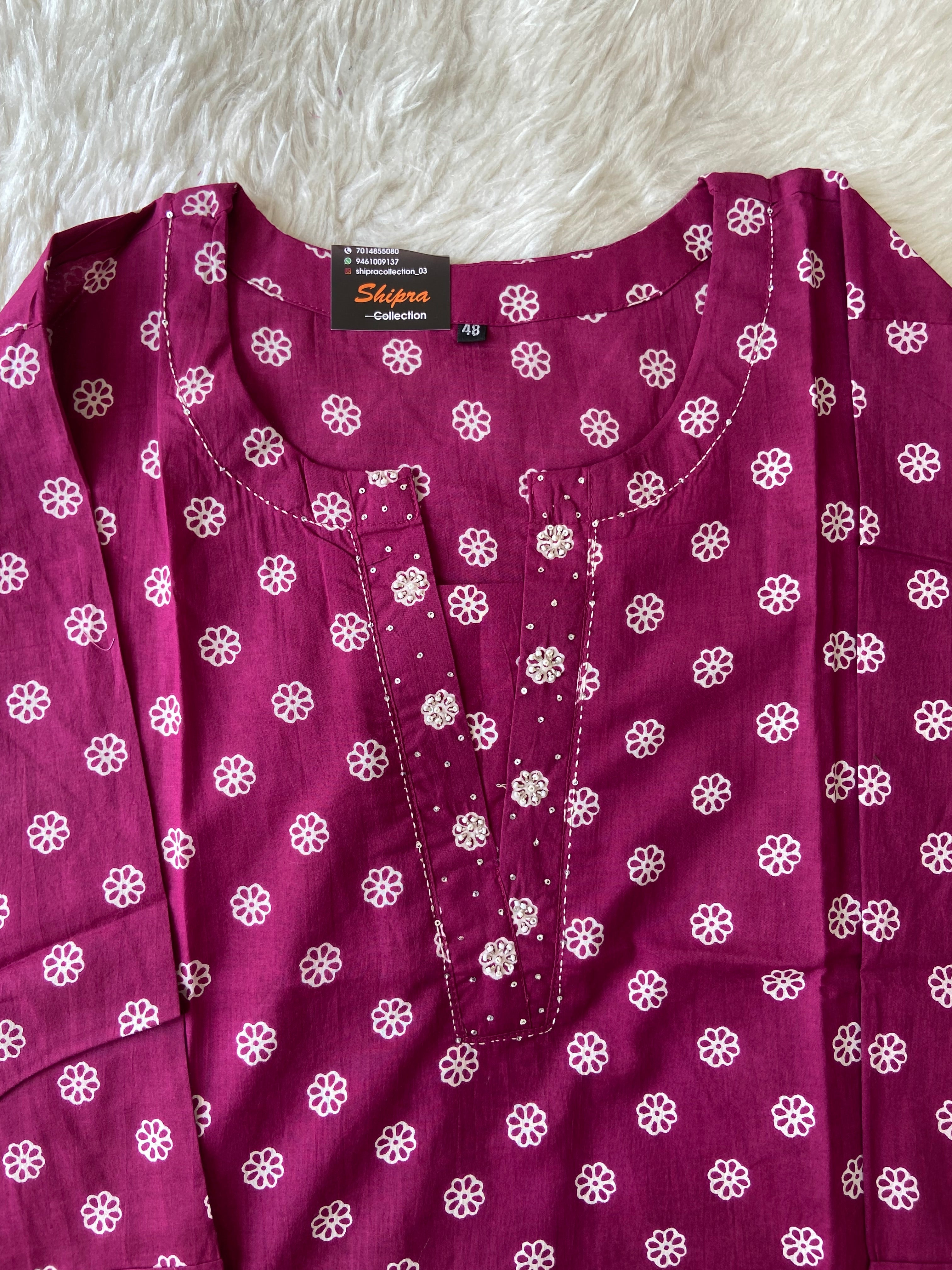 Premium Cotton Kurti