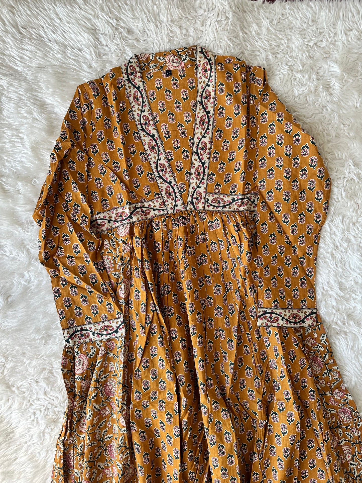 Premium Cotton Alia Flare Kurti