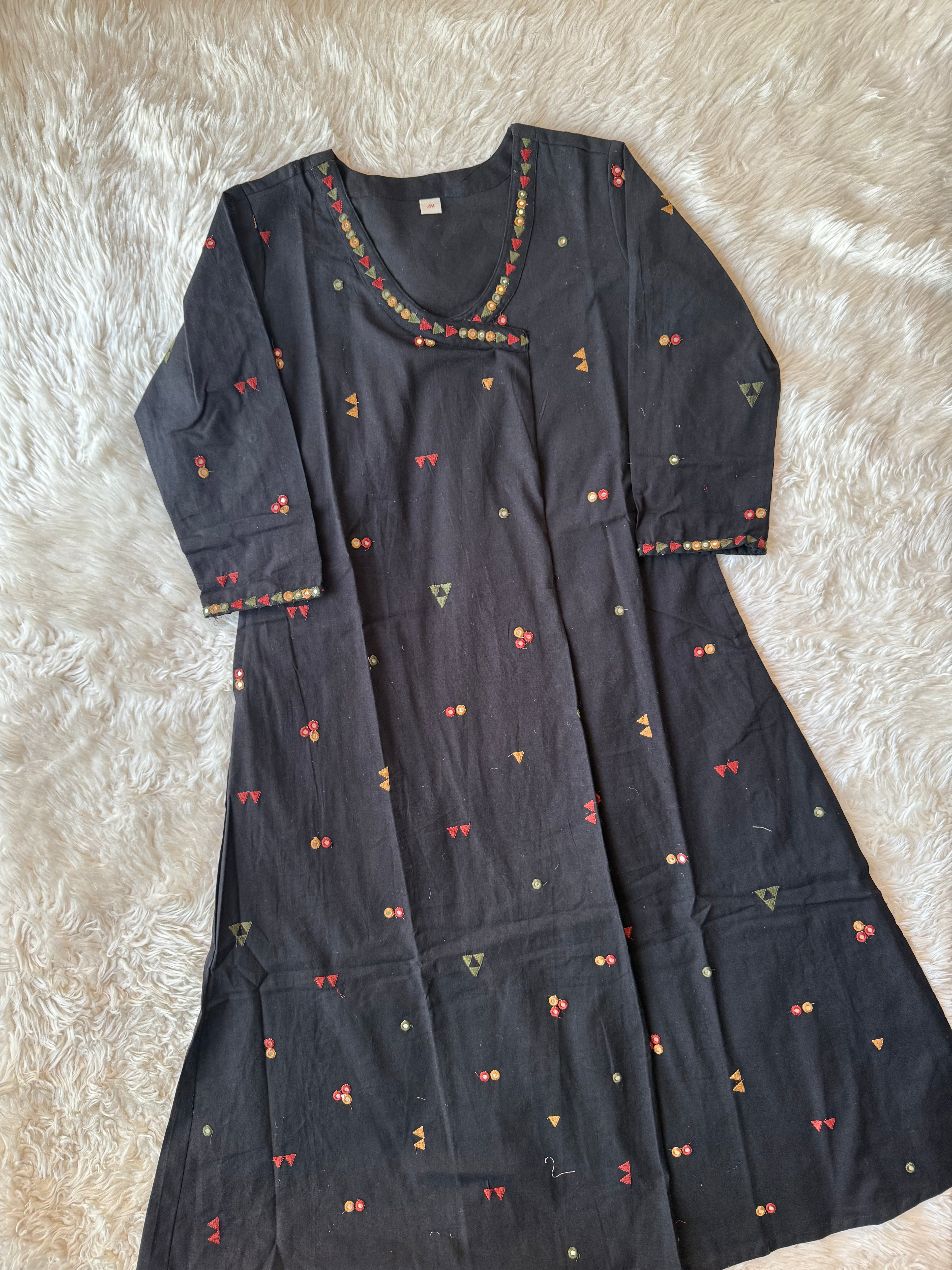Khadi Cotton Kurti Pant Set
