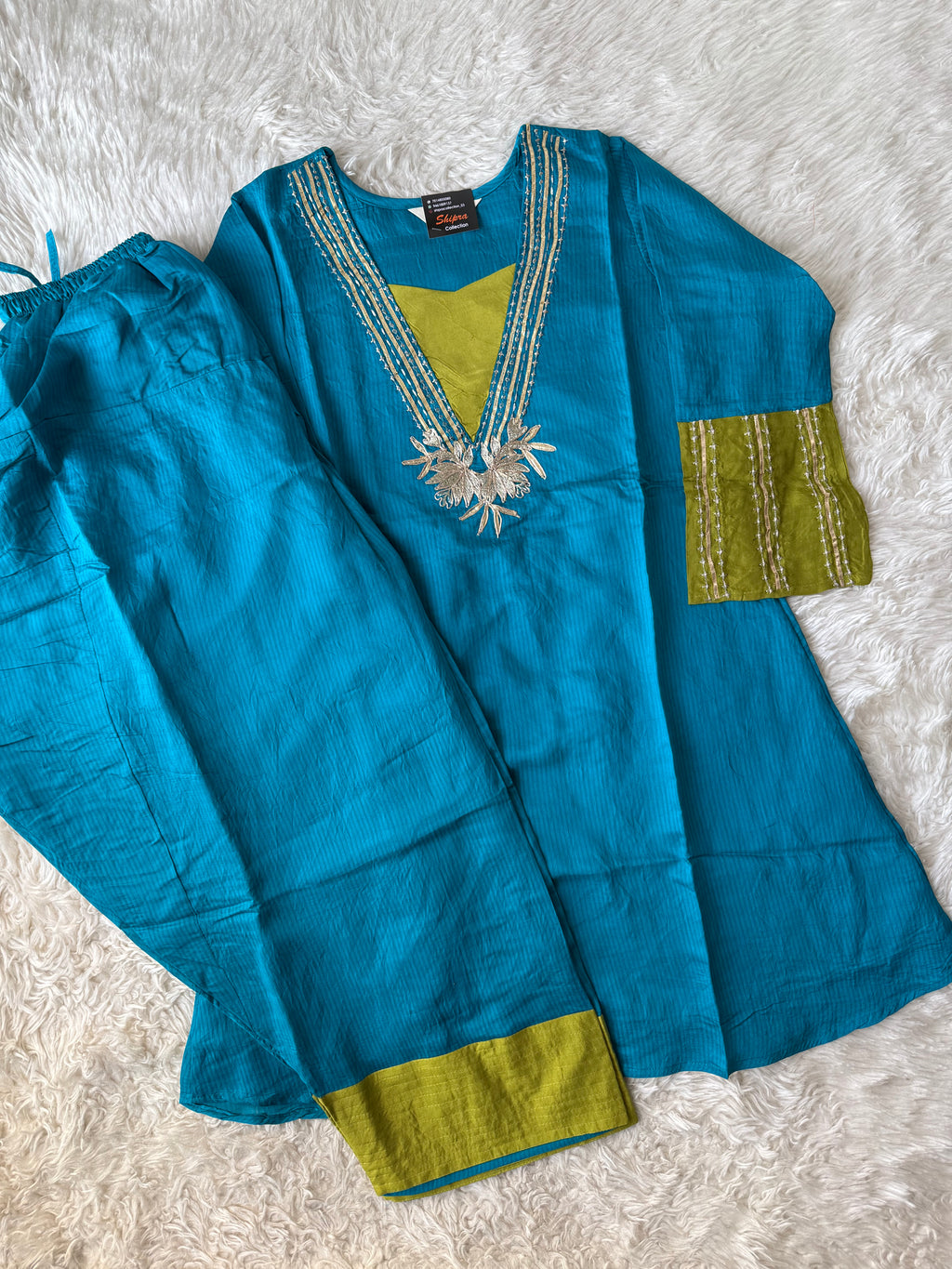 Crepe Silk Co-ord Set