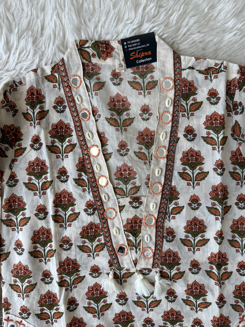Premium Cotton Pocket Details Set