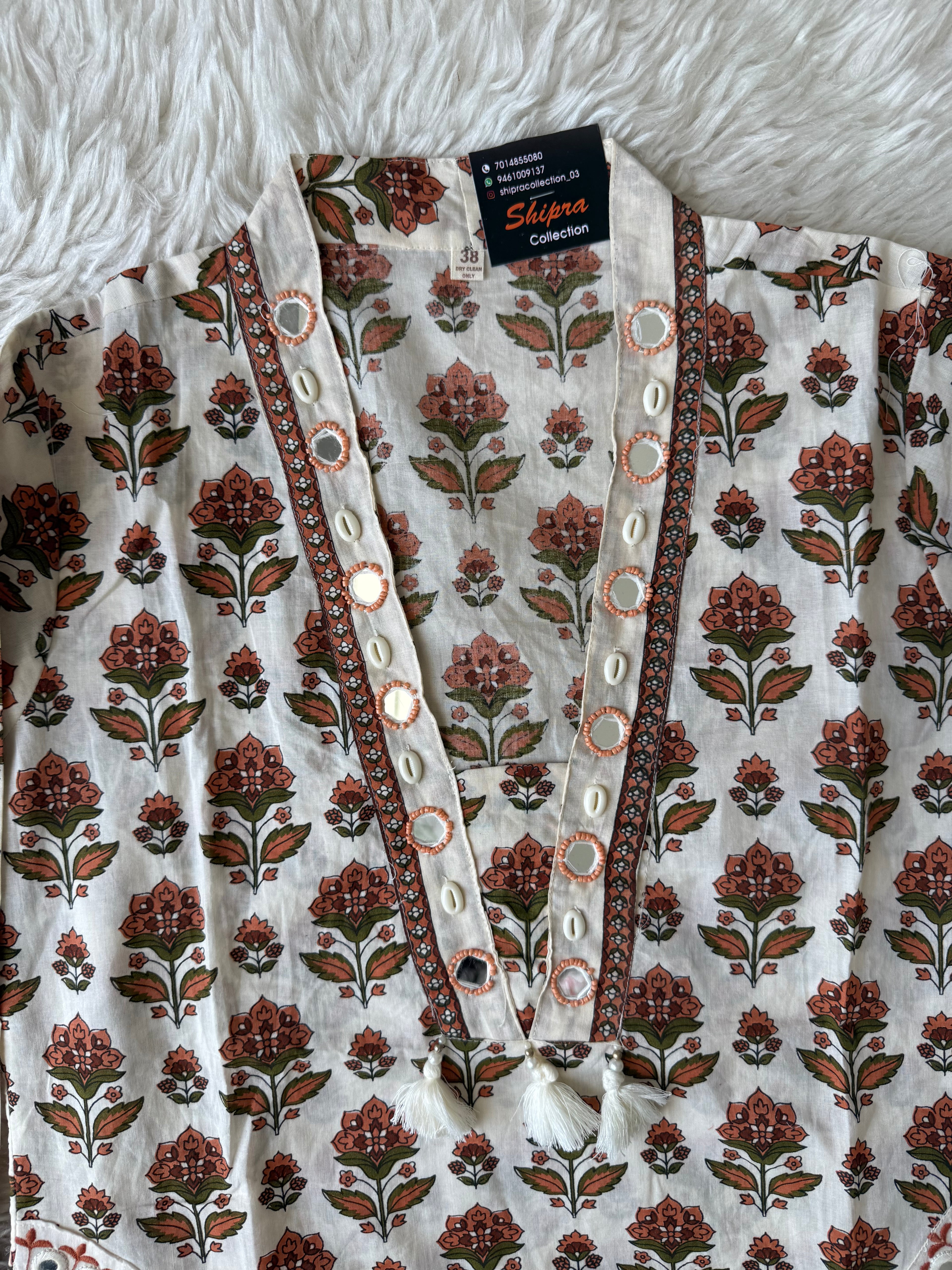 Premium Cotton Pocket Details Set
