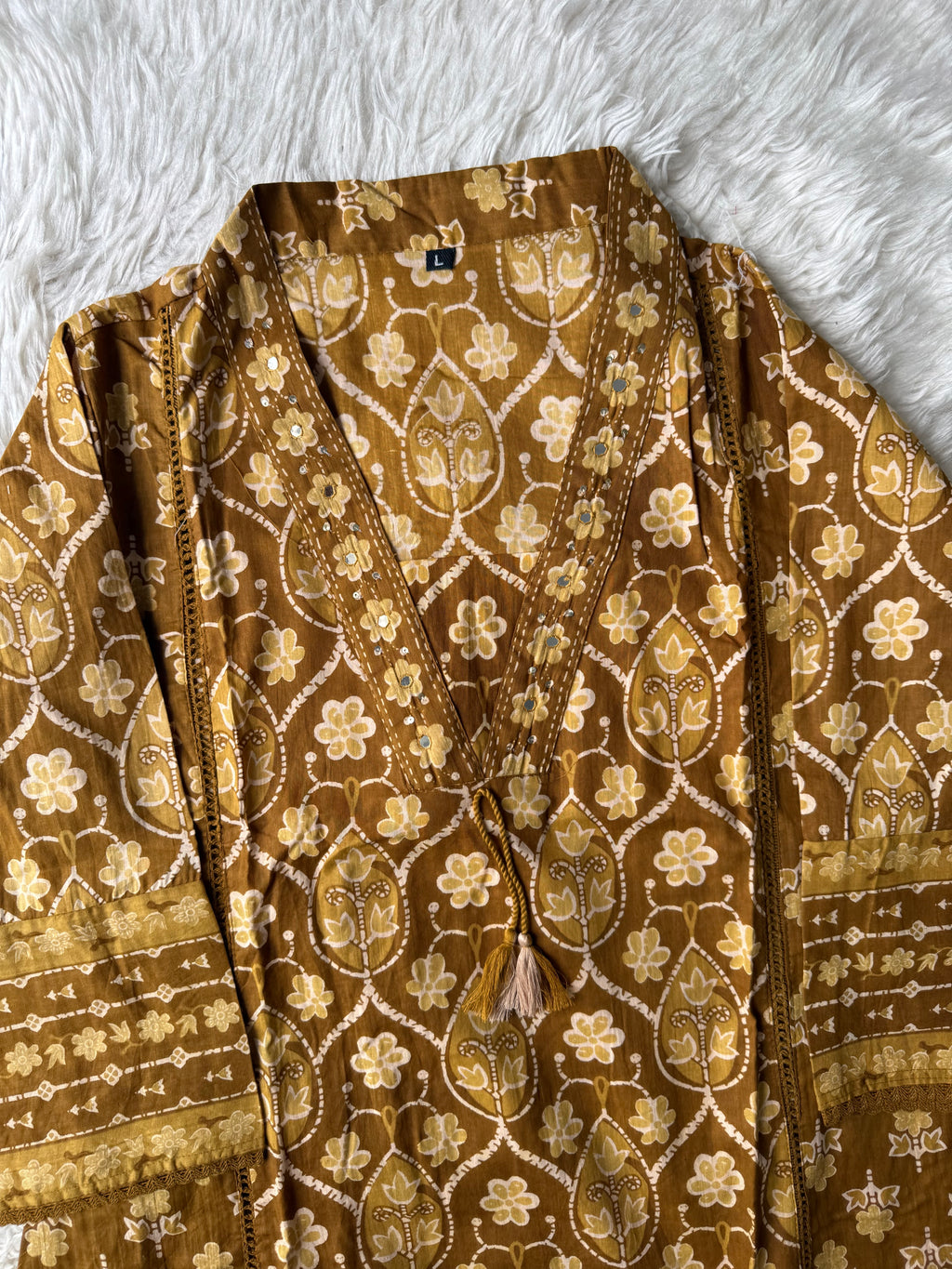 Budget Friendly Kurti Pant Dupatta Set