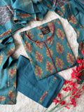 Premium Cotton Kurti Pant Dupatta Set