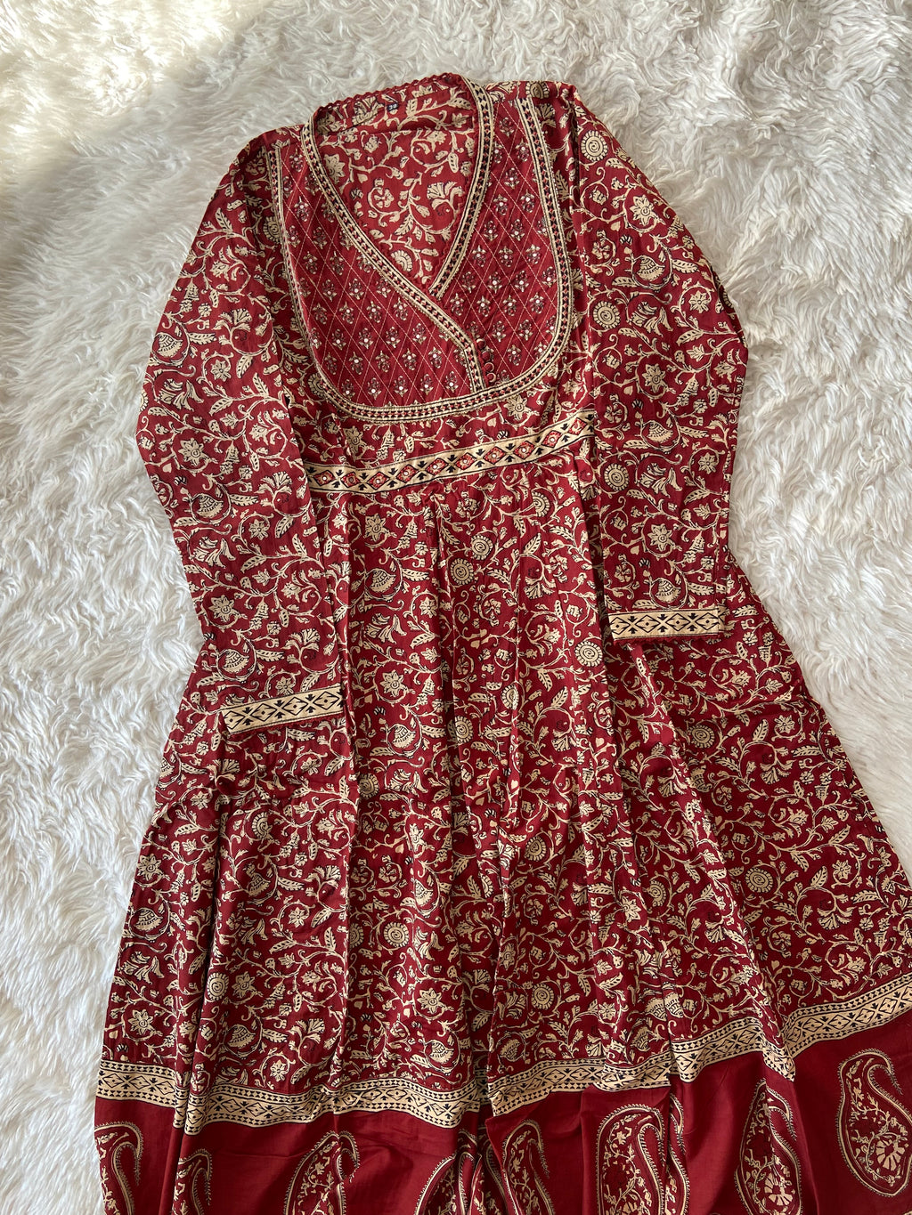 Premium Cotton Flare Kurti