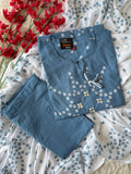 Budget Friendly Kurti Pant Dupatta Set
