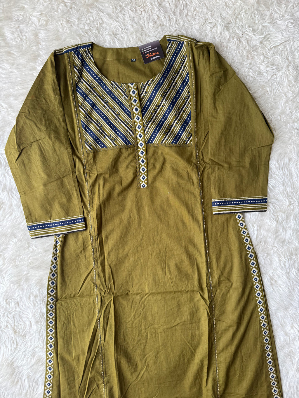 Premium Cotton Kurti Pant Dupatta Set