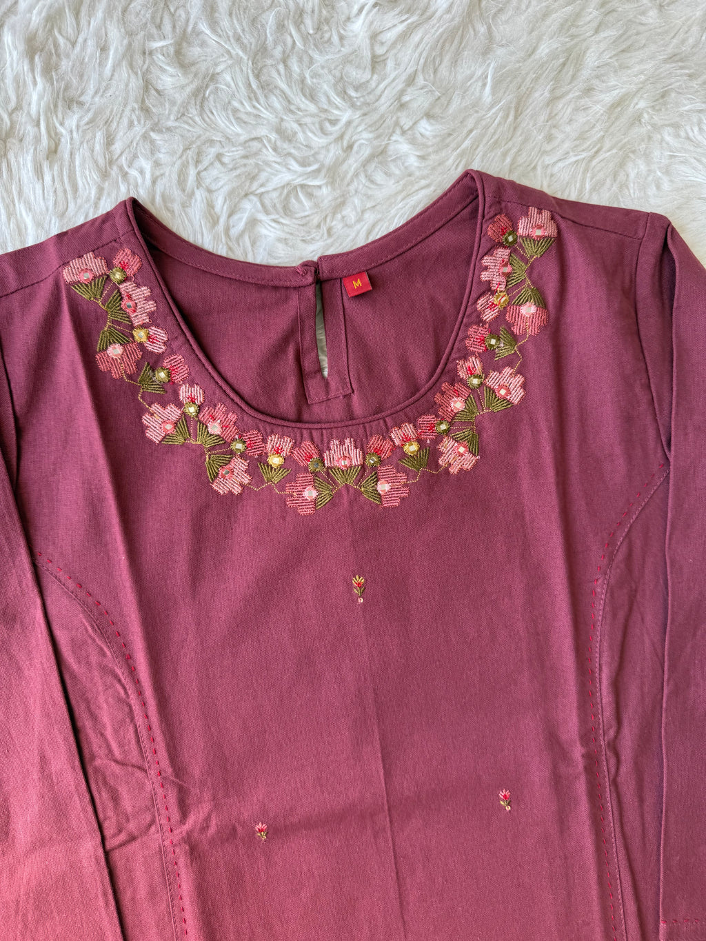 Premium Khadi Cotton Kurti Pant Set