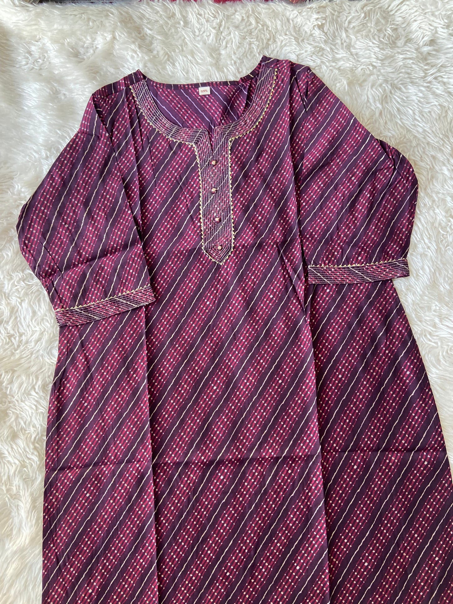 Pure Muslin Silk kurti