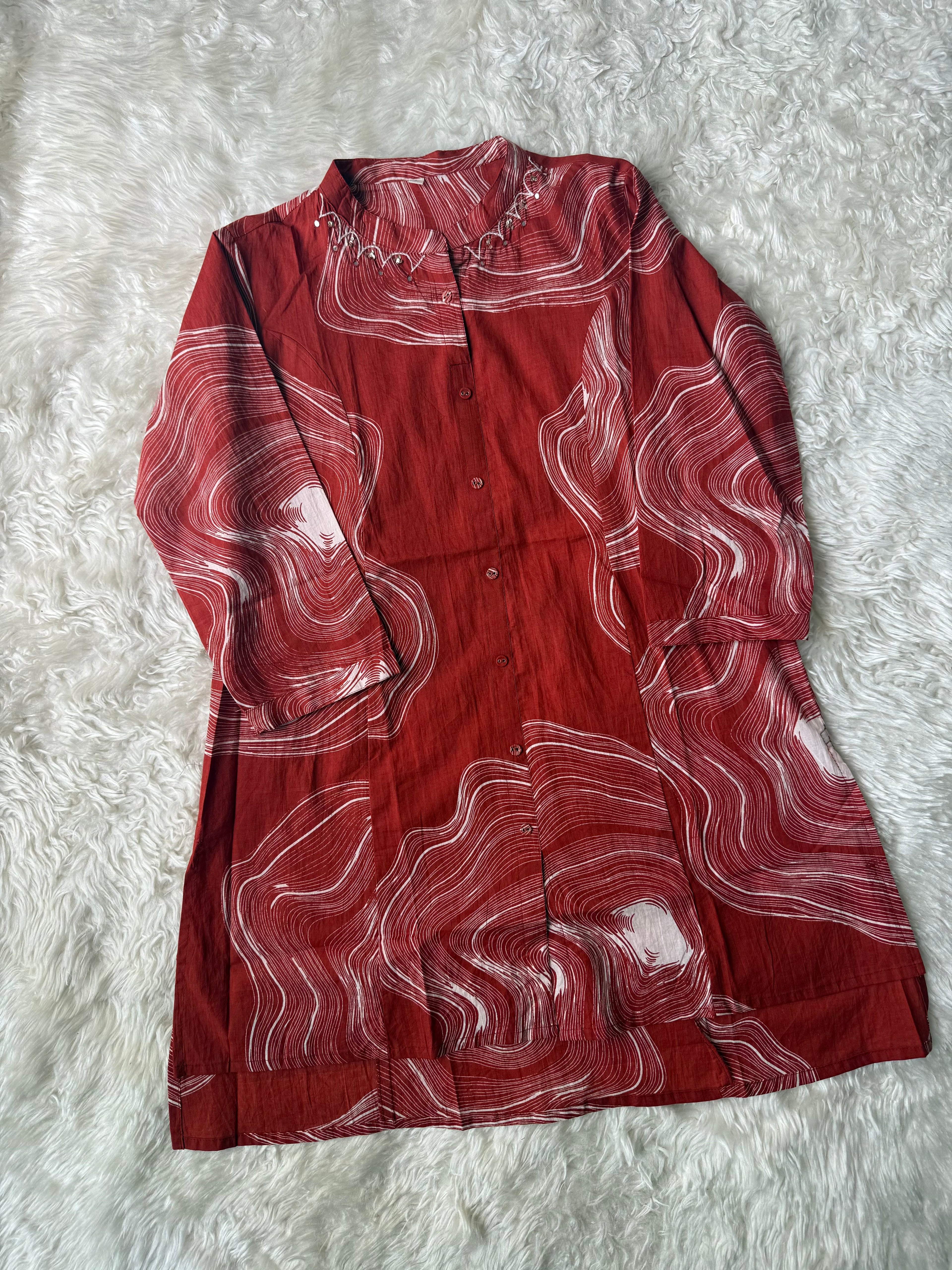 Pure Cotton Co-ord Set