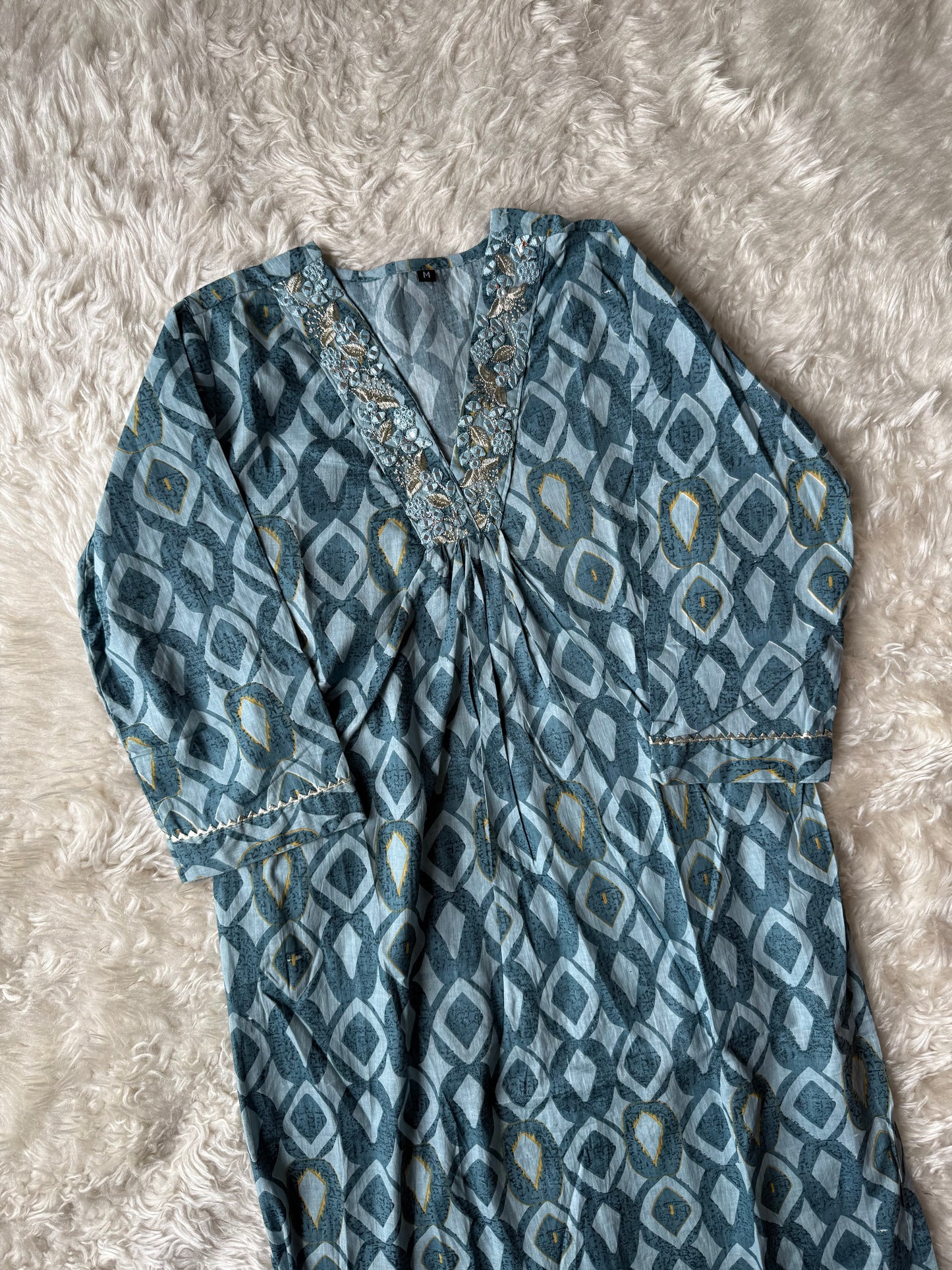 Cotton Kurti Pant Set