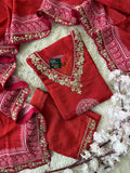Dola Silk Kurti Pant Dupatta Set