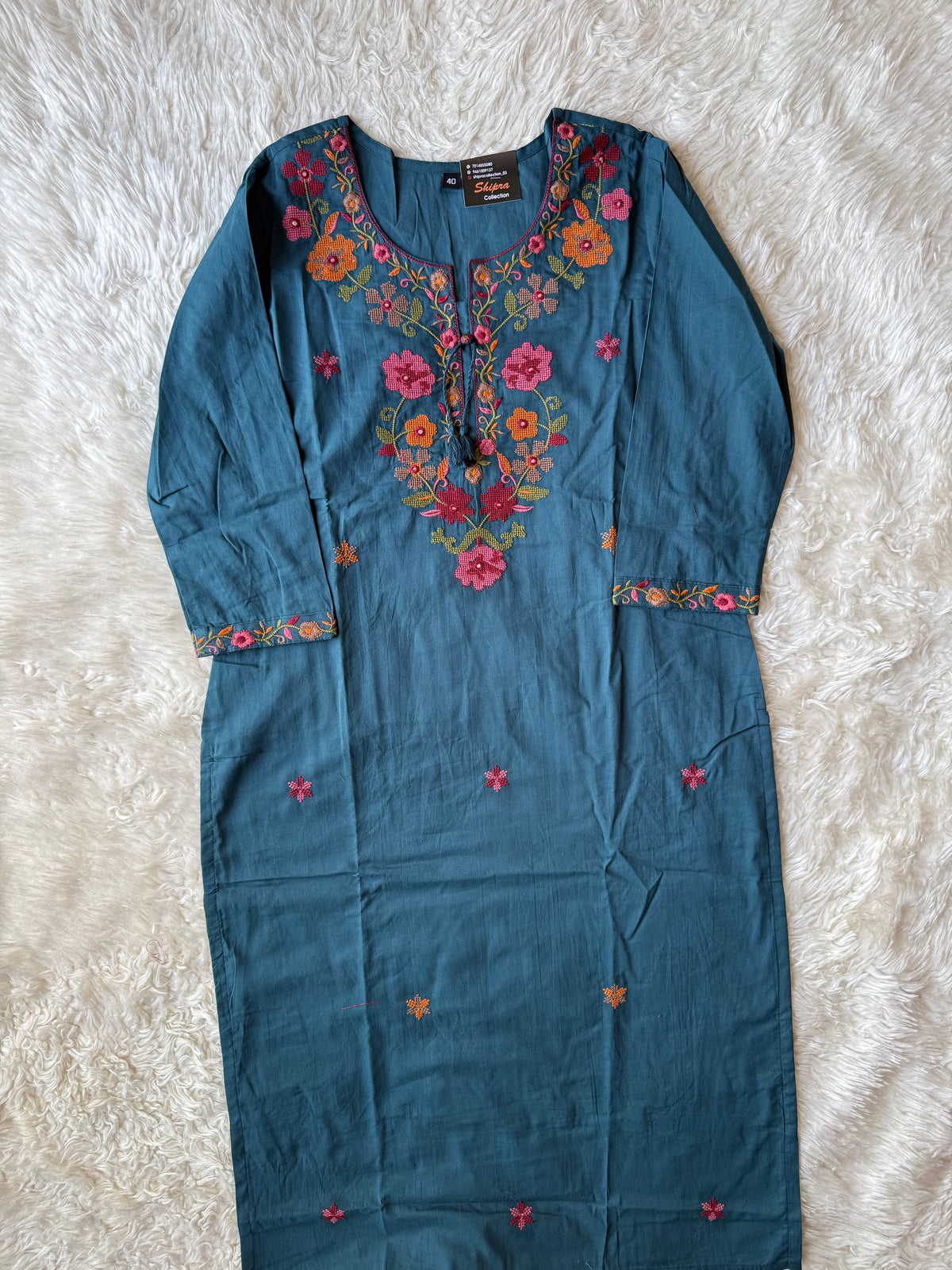 Premium Cotton Thread Work Collection