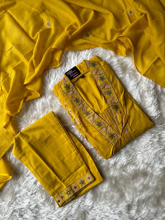 Premium Cotton Thread Work Collection