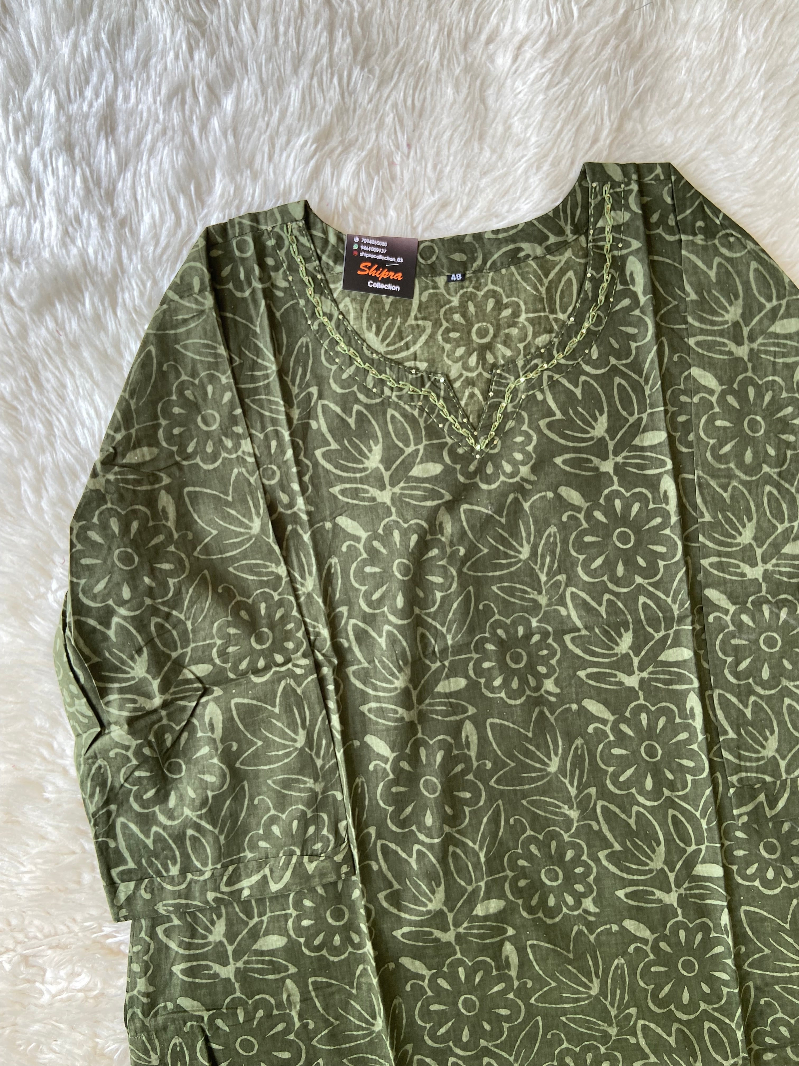 Premium Cotton Kurti