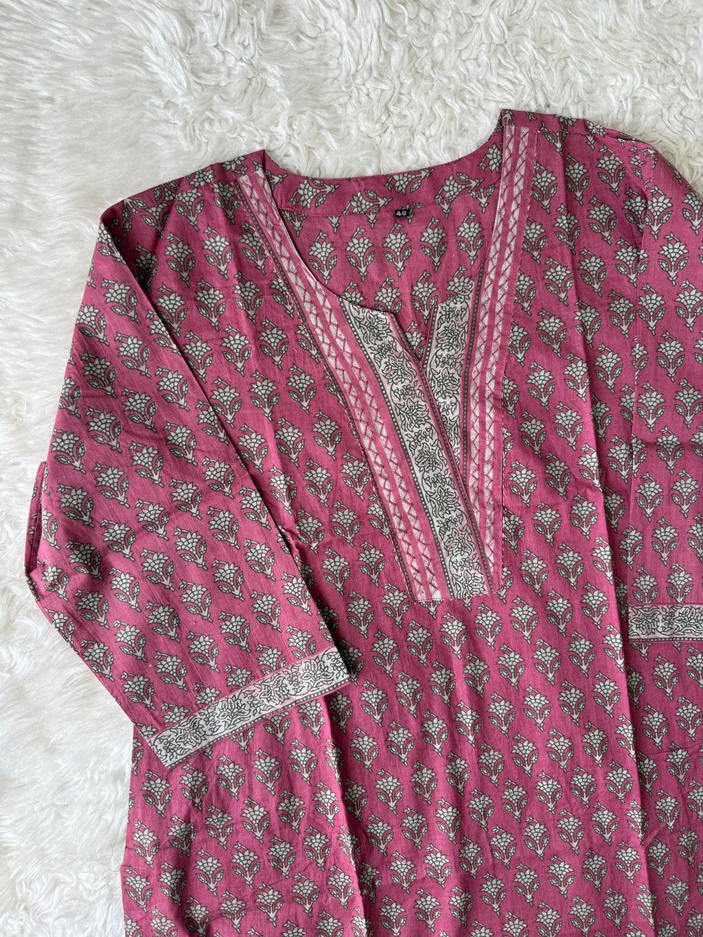 Premium Cotton Kurti Pant Dupatta Set