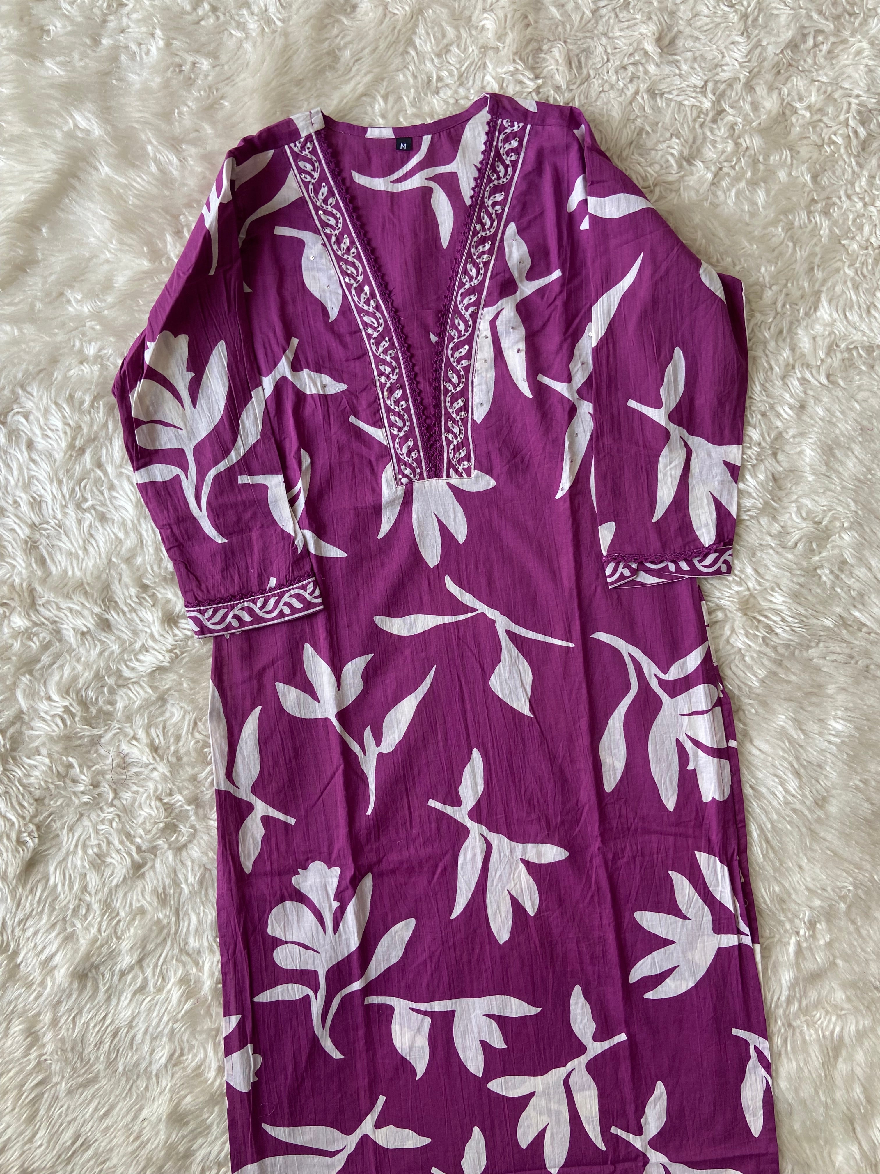 Budget Friendly Kurti Pant Dupatta Set