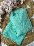 Cotton FLARE Kurti Pant Set