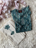 Breathable Cotton Patch Work Co-ord Set