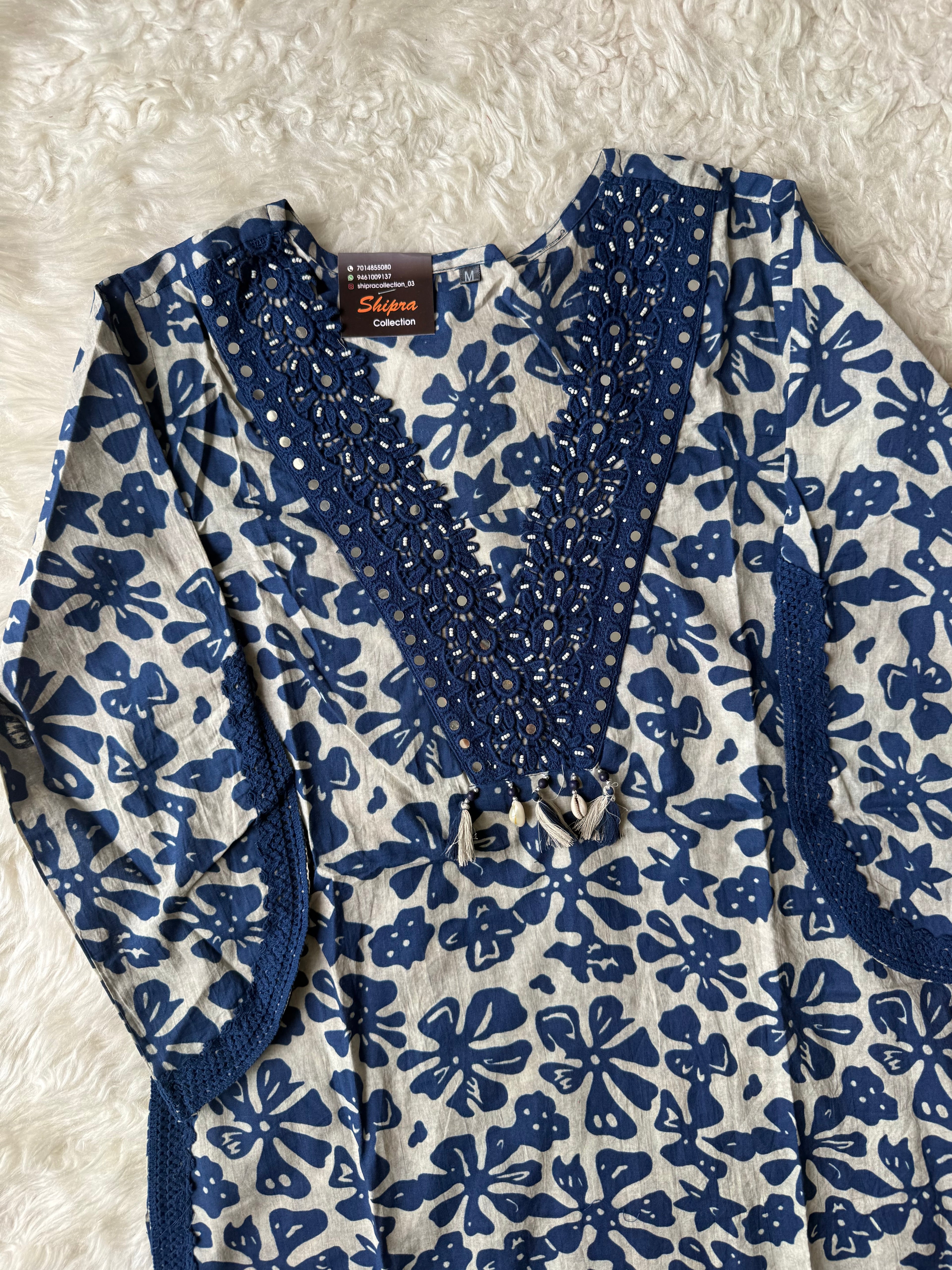 Premium Cotton Kurti Pant Dupatta Set