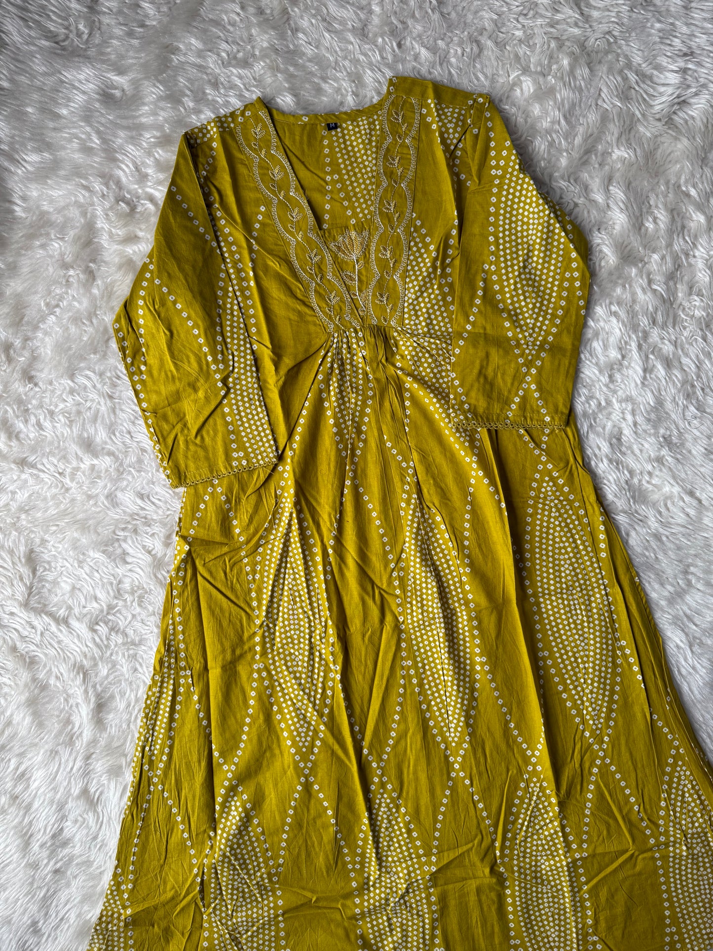 Cotton FLARE Kurti Pant Set