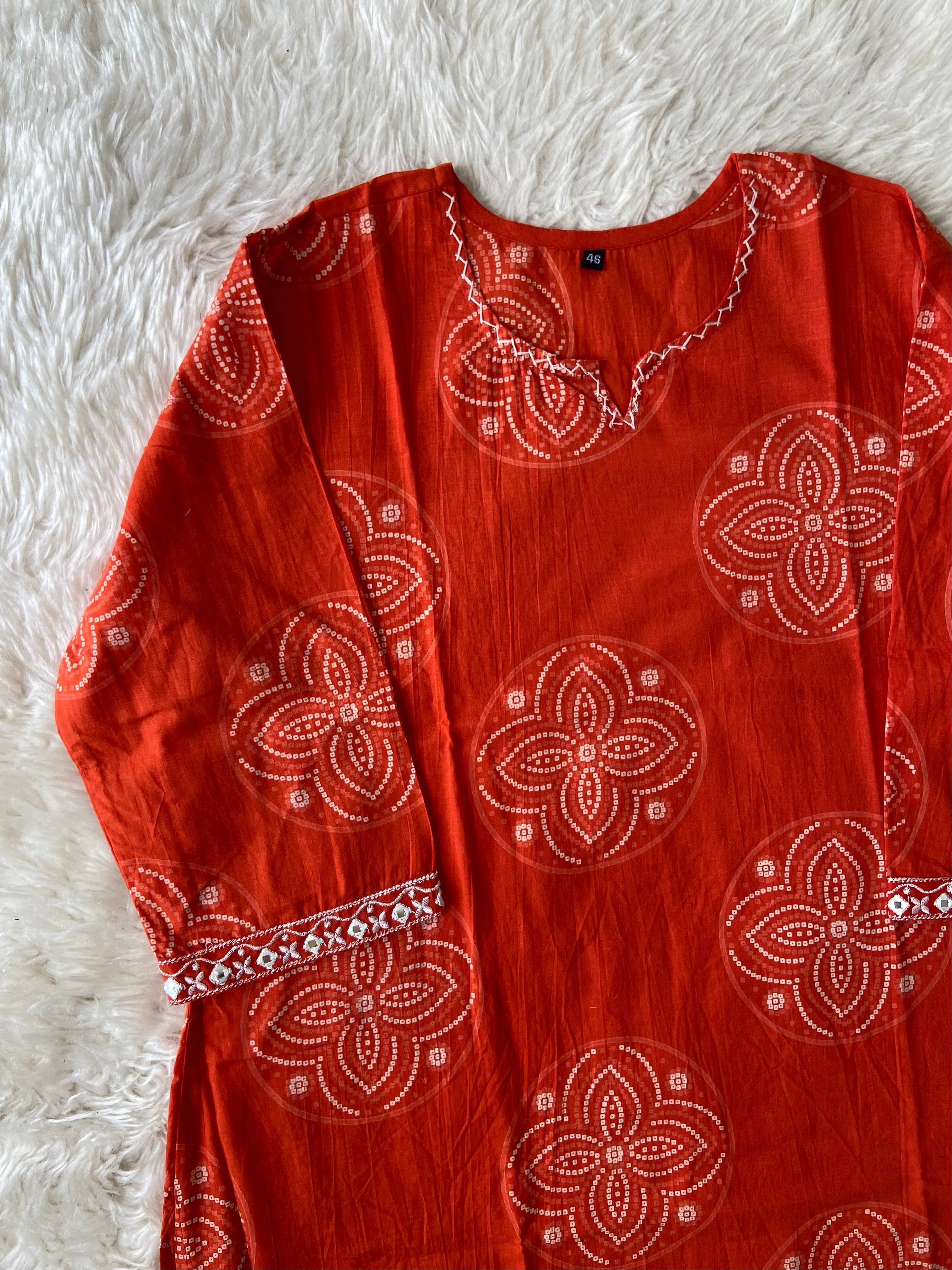 Budget Friendly Kurti Pant Dupatta Set