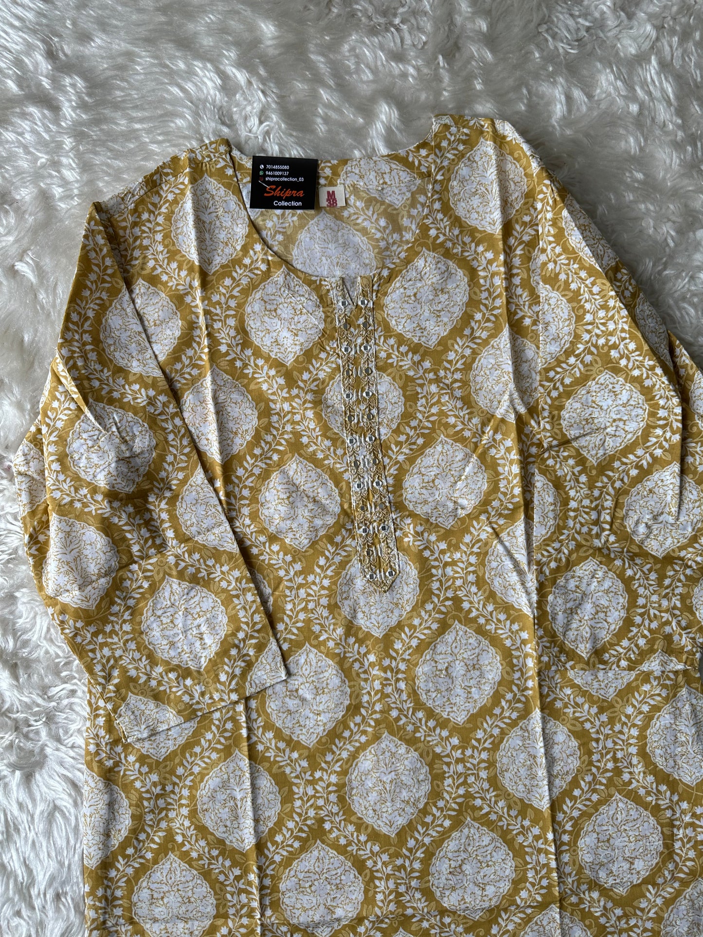 Pure Cotton Short Kurti