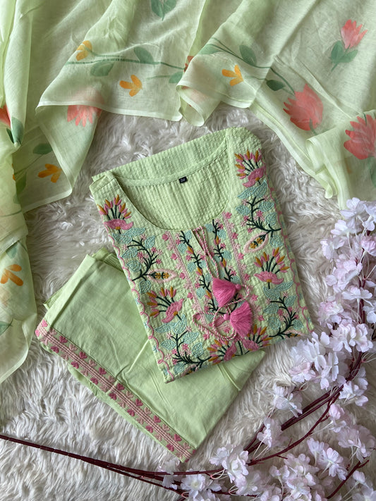 Premium Cotton Thread Work Collection