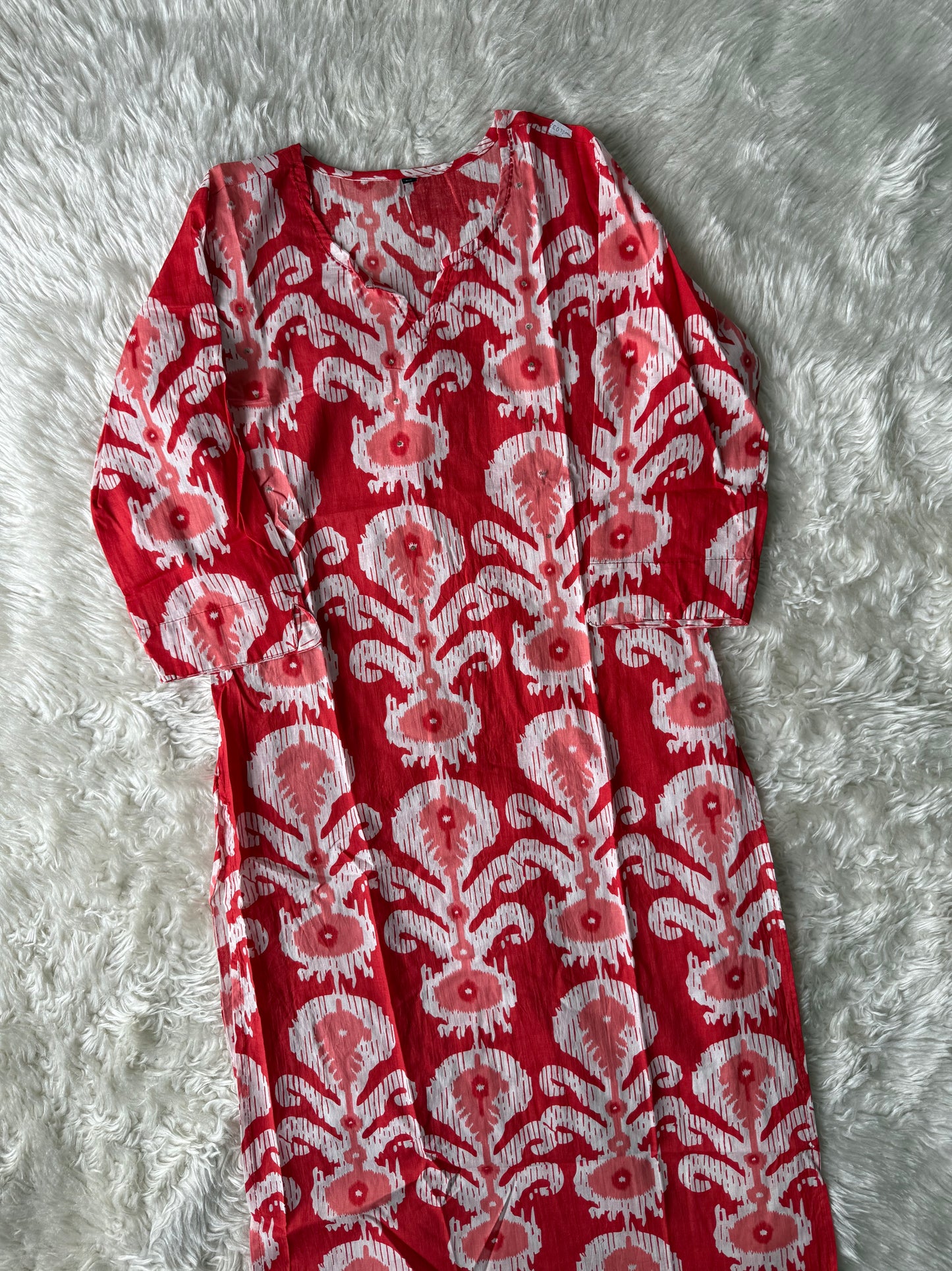 Cotton Kurti Pant Set